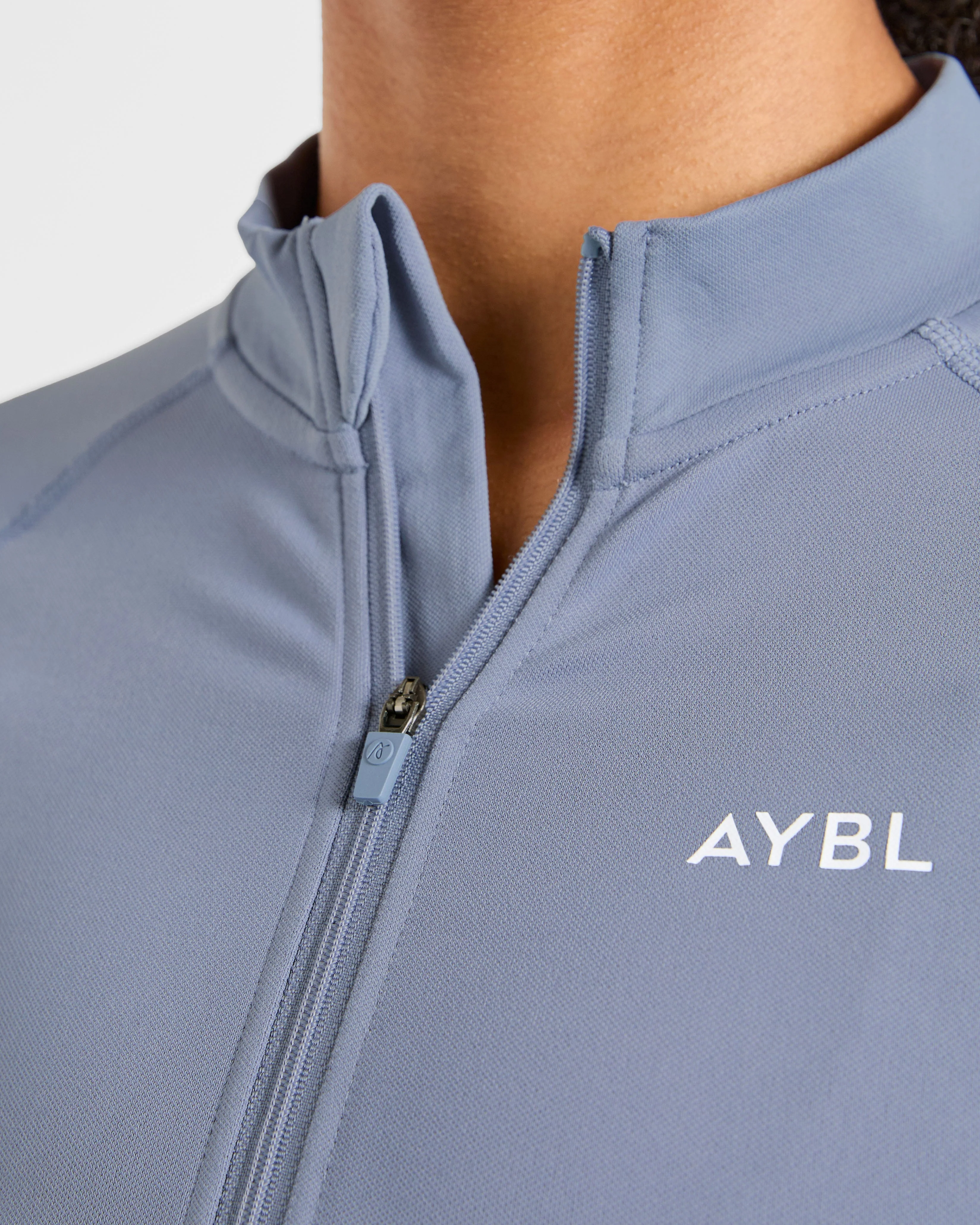 Enhance Seamless Jacket - Slate Blue - Image 5