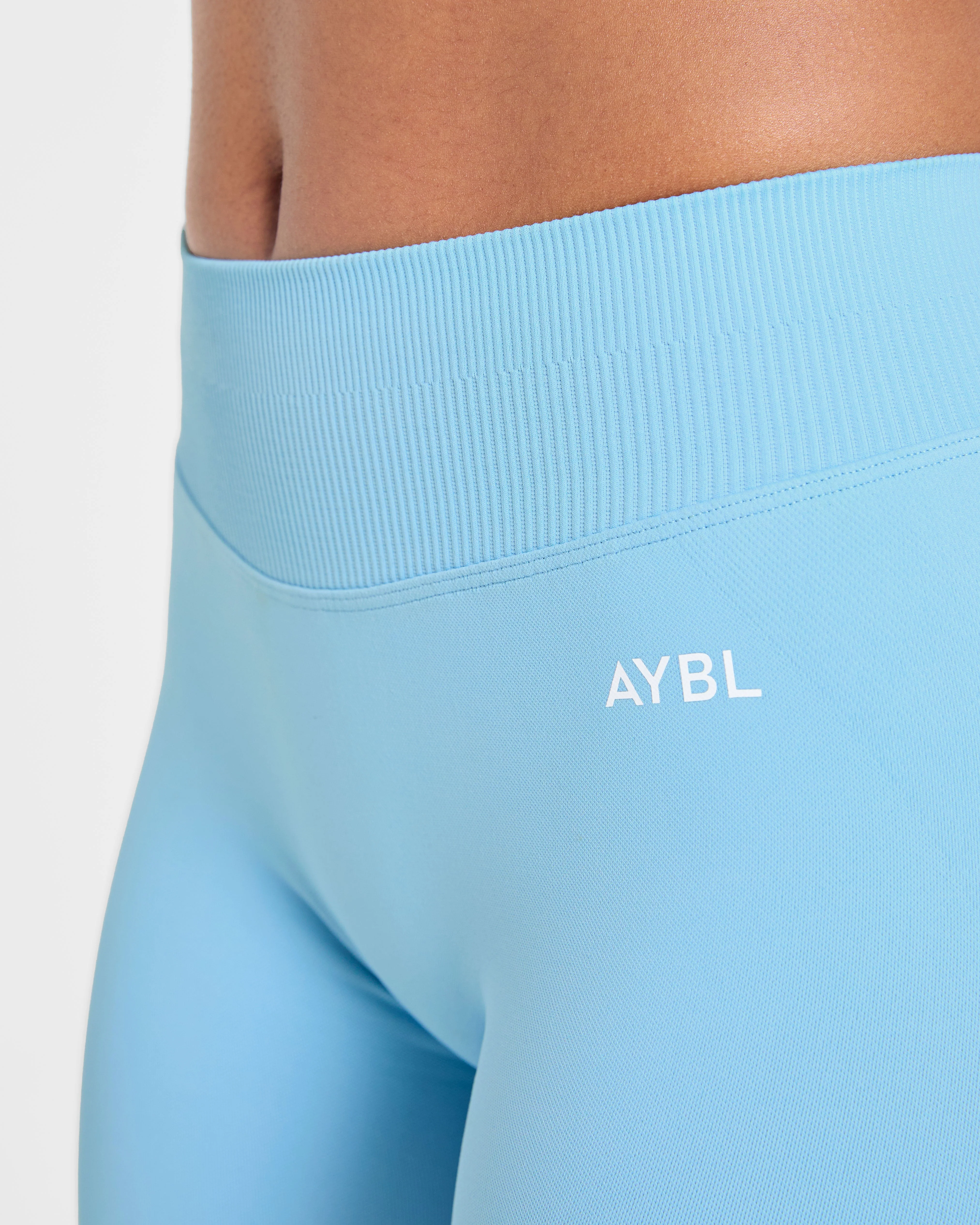 Enhance Seamless Leggings - Powder Blue - Image 5