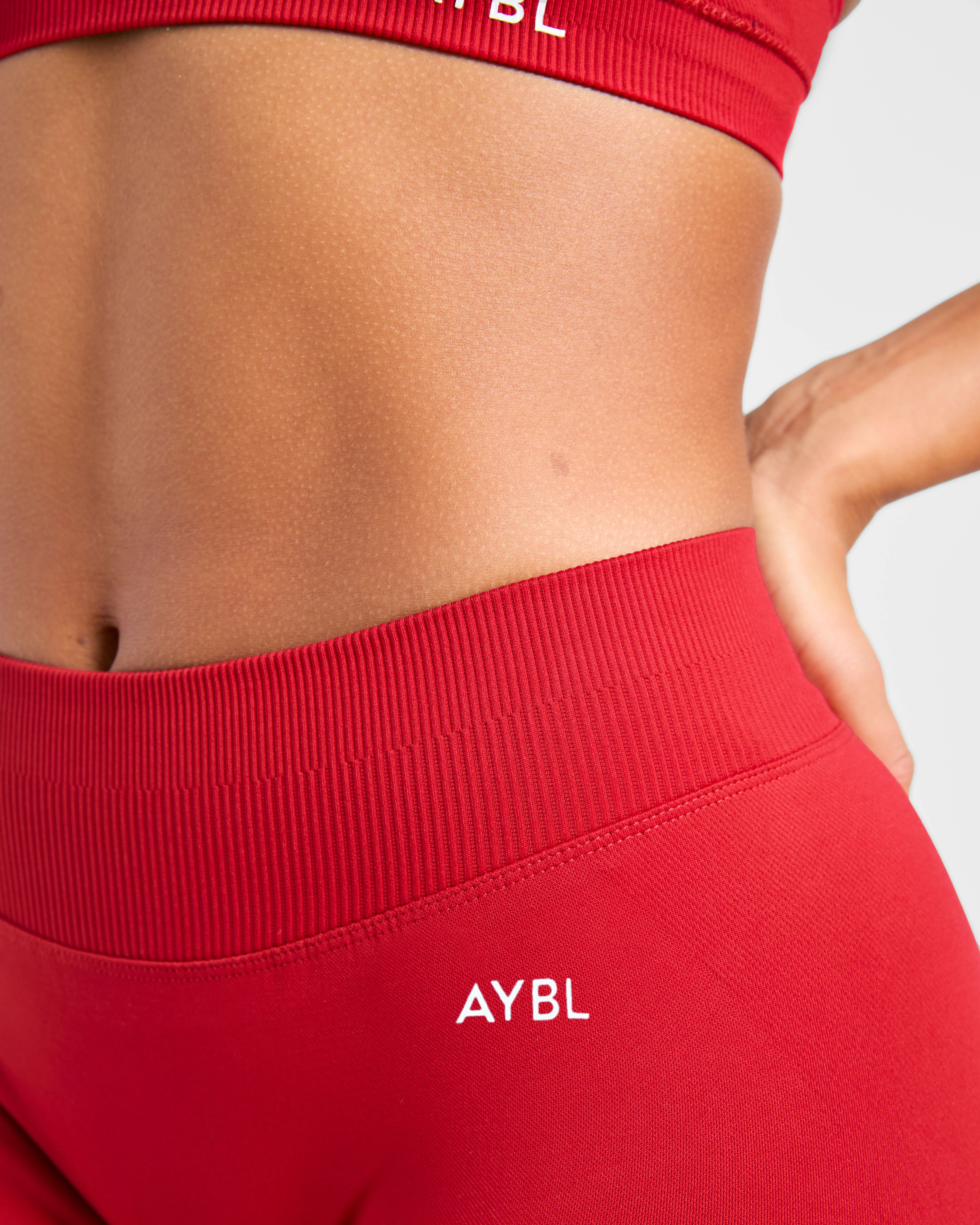 Enhance Seamless Shorts | 3.5"- Red - Image 5