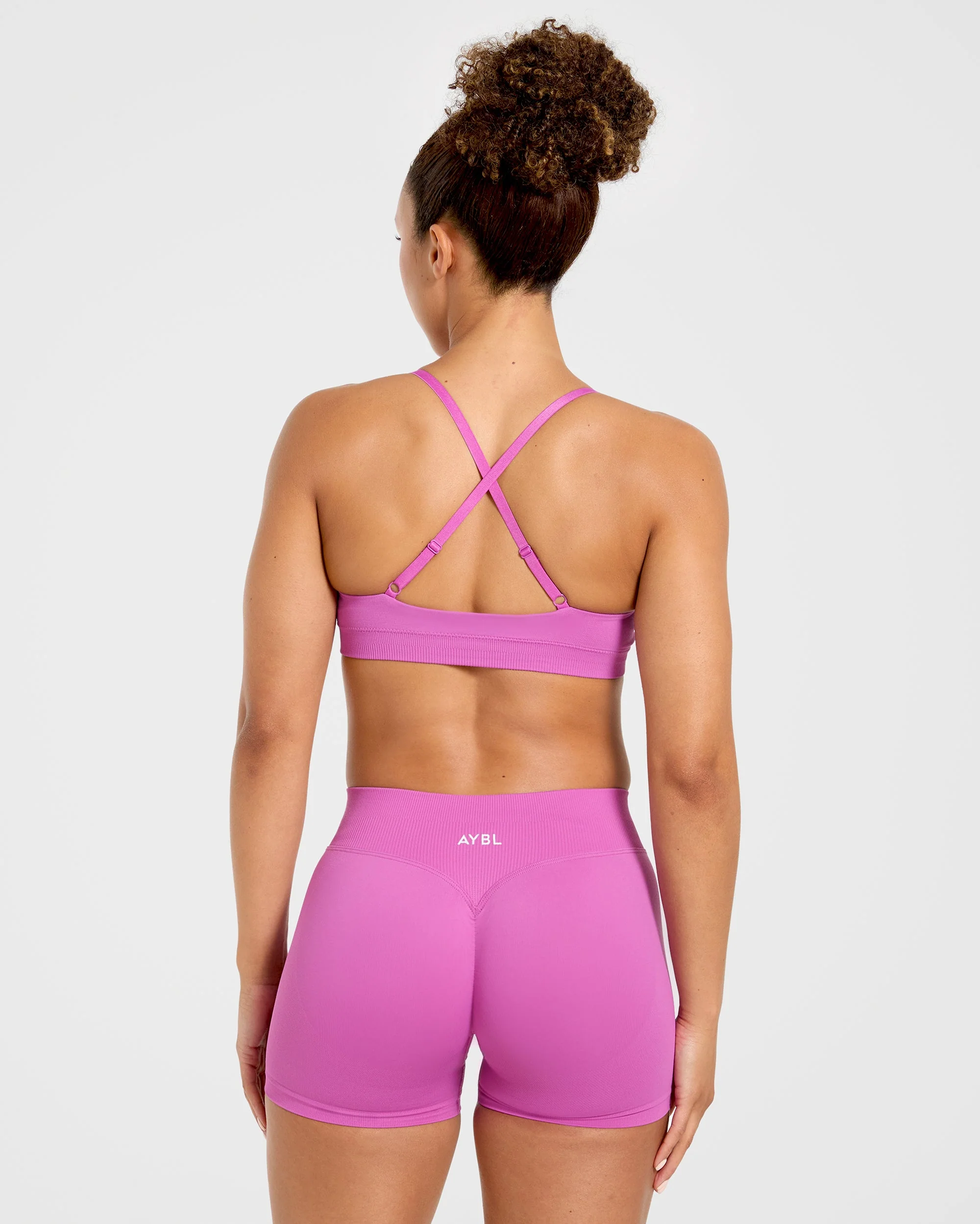 Enhance Seamless Sports Bra - Summer Violet - Image 2