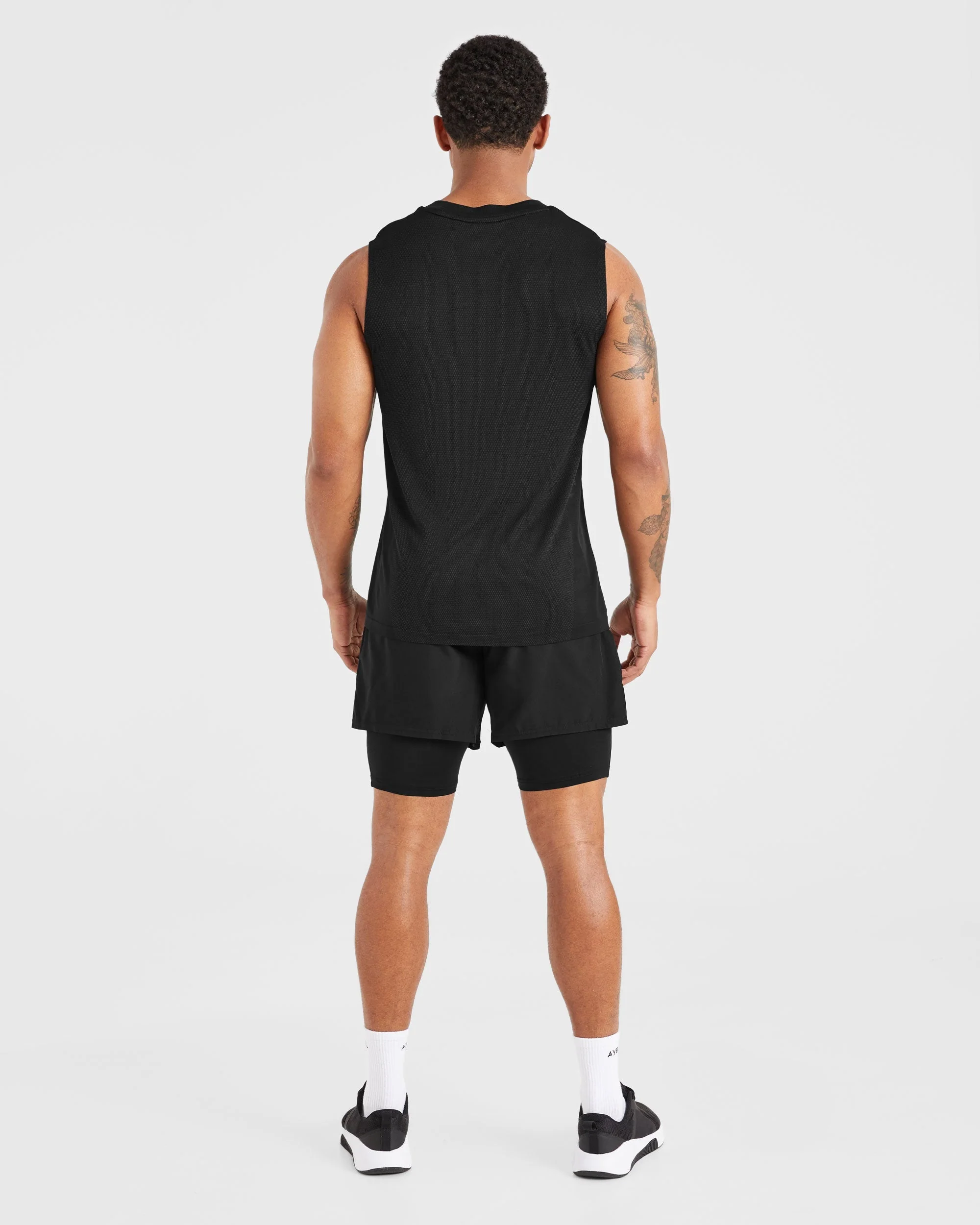 Essential Base Layer Shorts - Black - Image 4