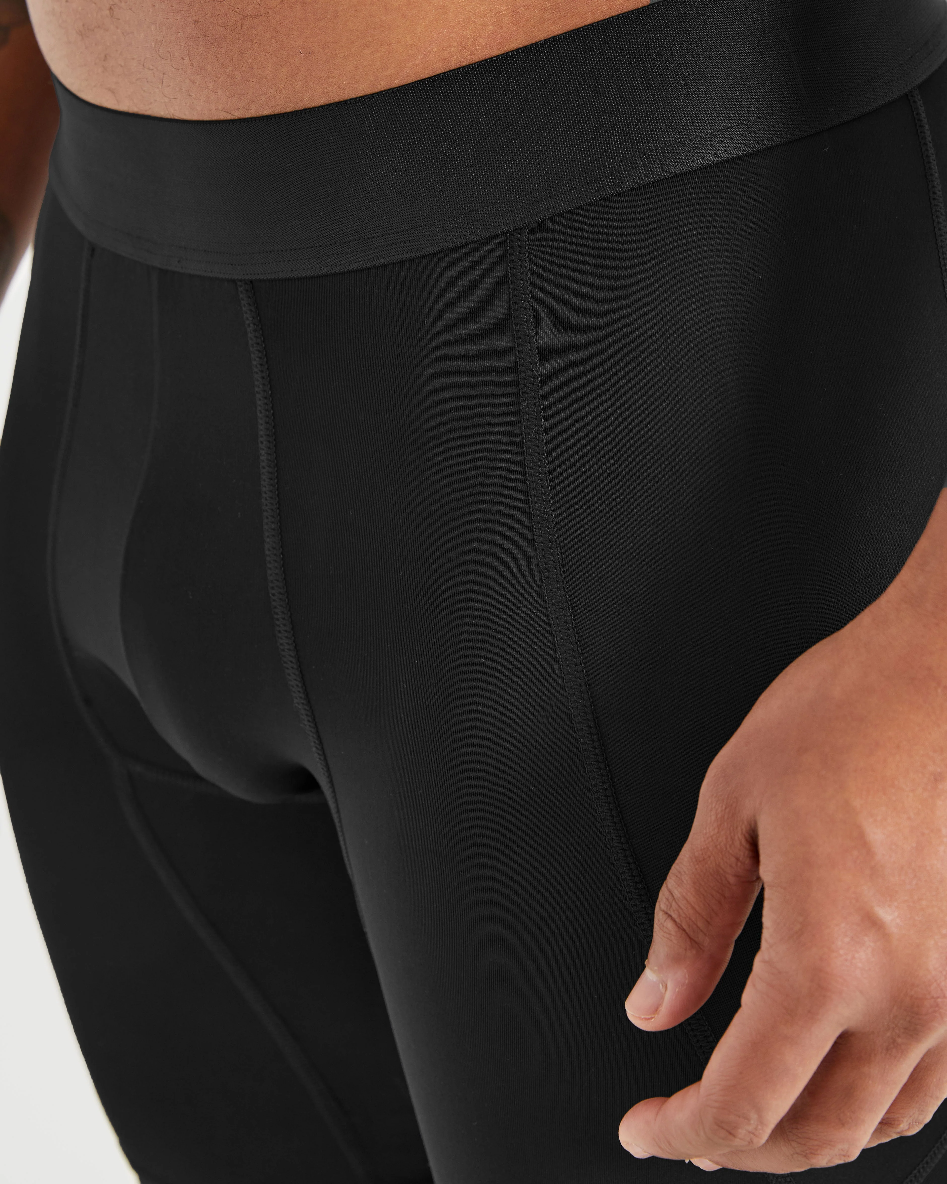 Essential Base Layer Shorts - Black - Image 6