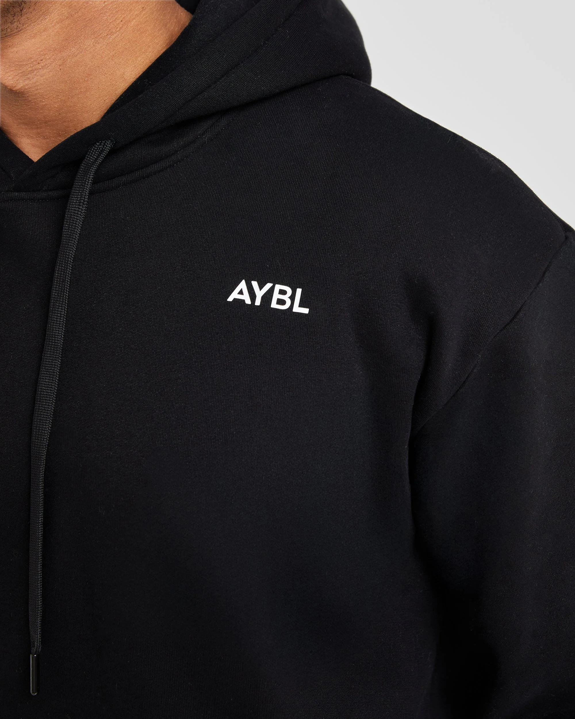 Essential Hoodie - Black - Image 6