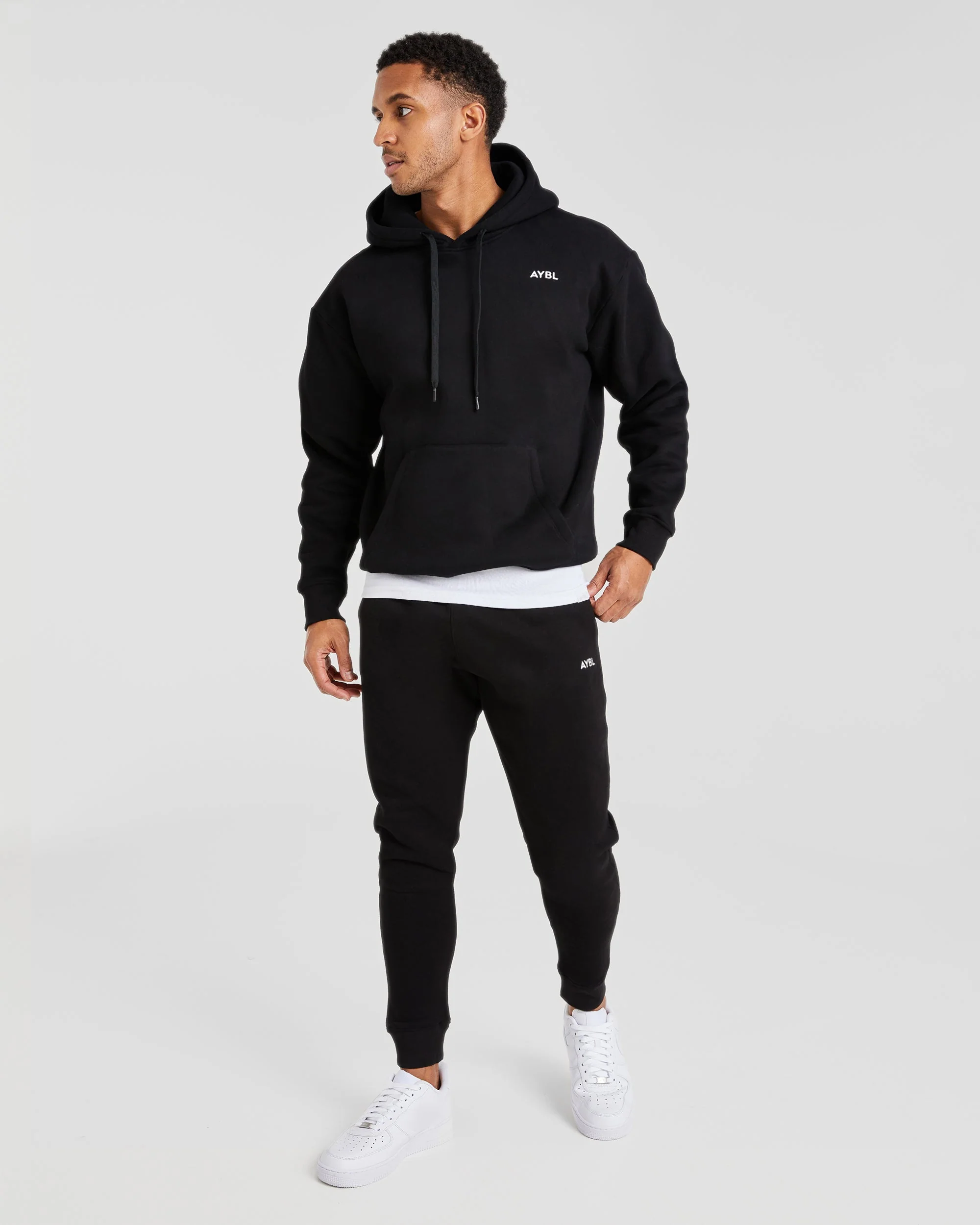Essential Joggers - Black - Image 8