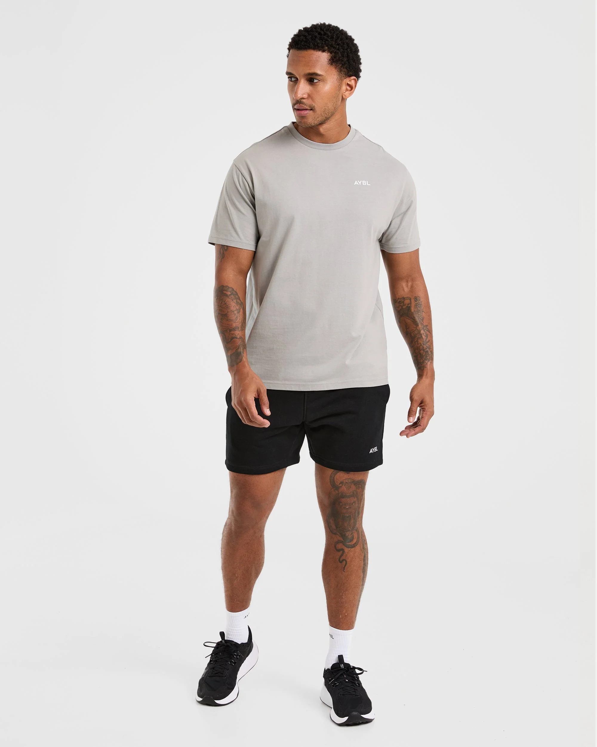 Essential Lightweight 5" Shorts - Black - Image 3