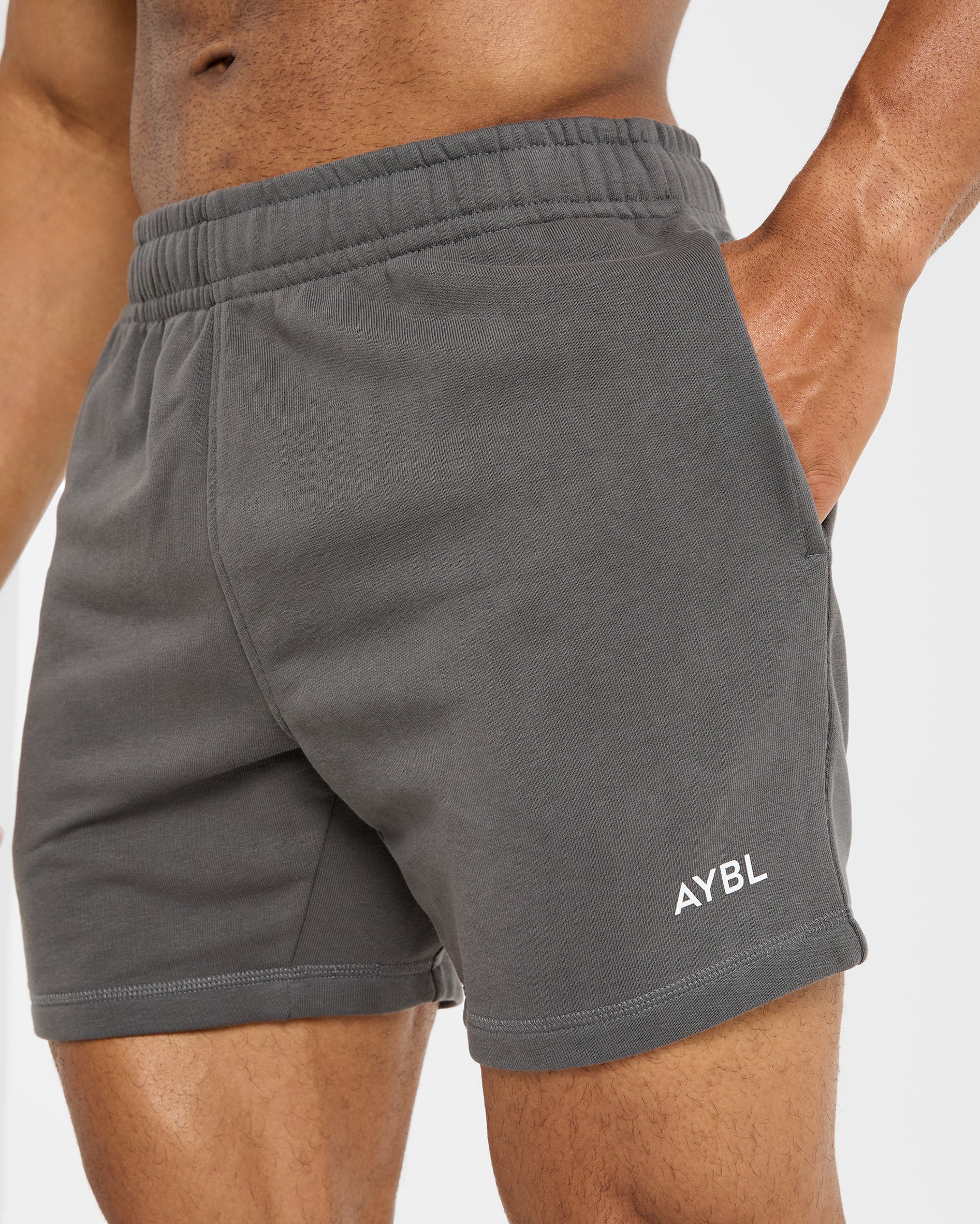 Essential Lightweight 5" Shorts - Charcoal - Image 5