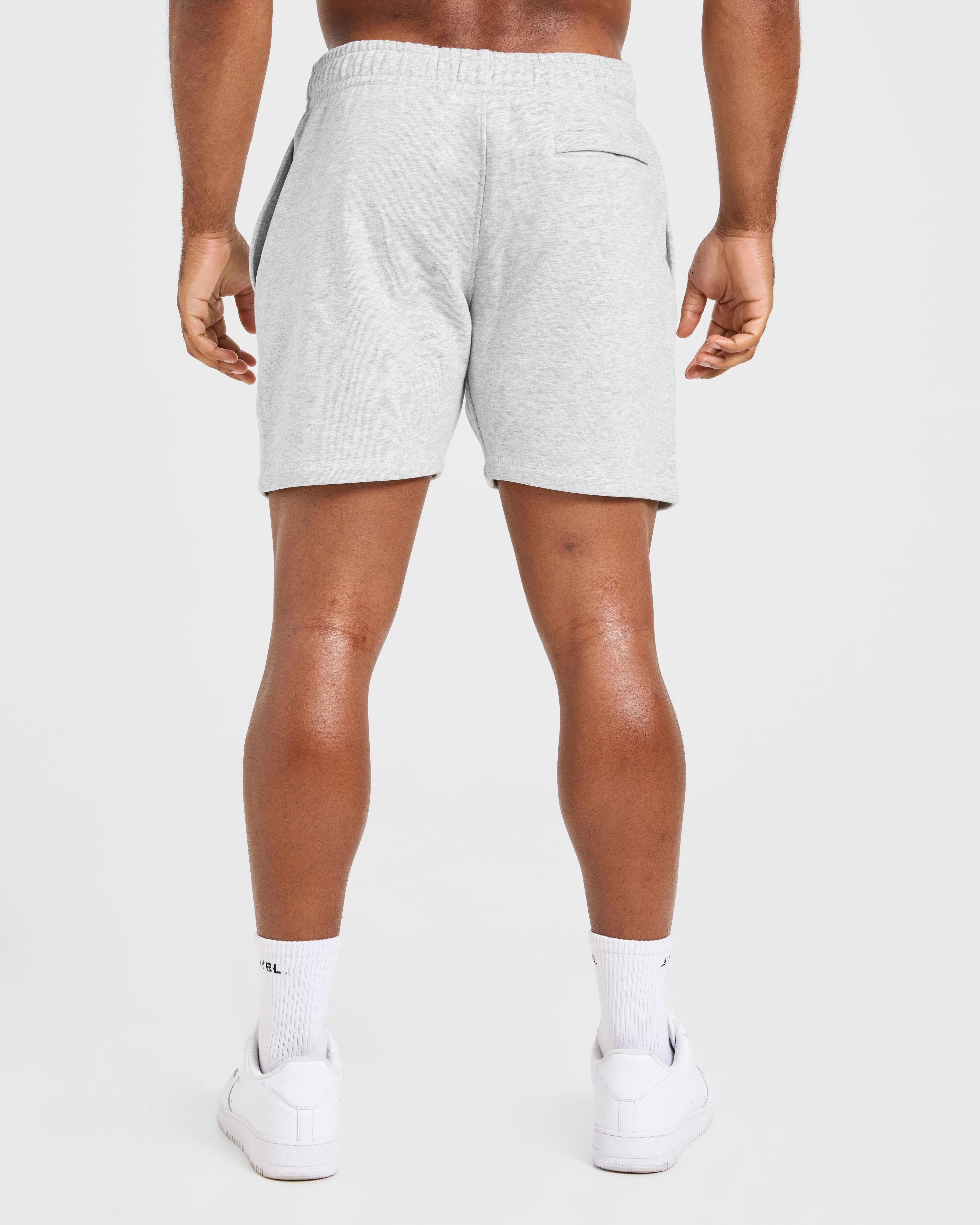 Essential Lightweight 5" Shorts - Grey Marl - Image 2