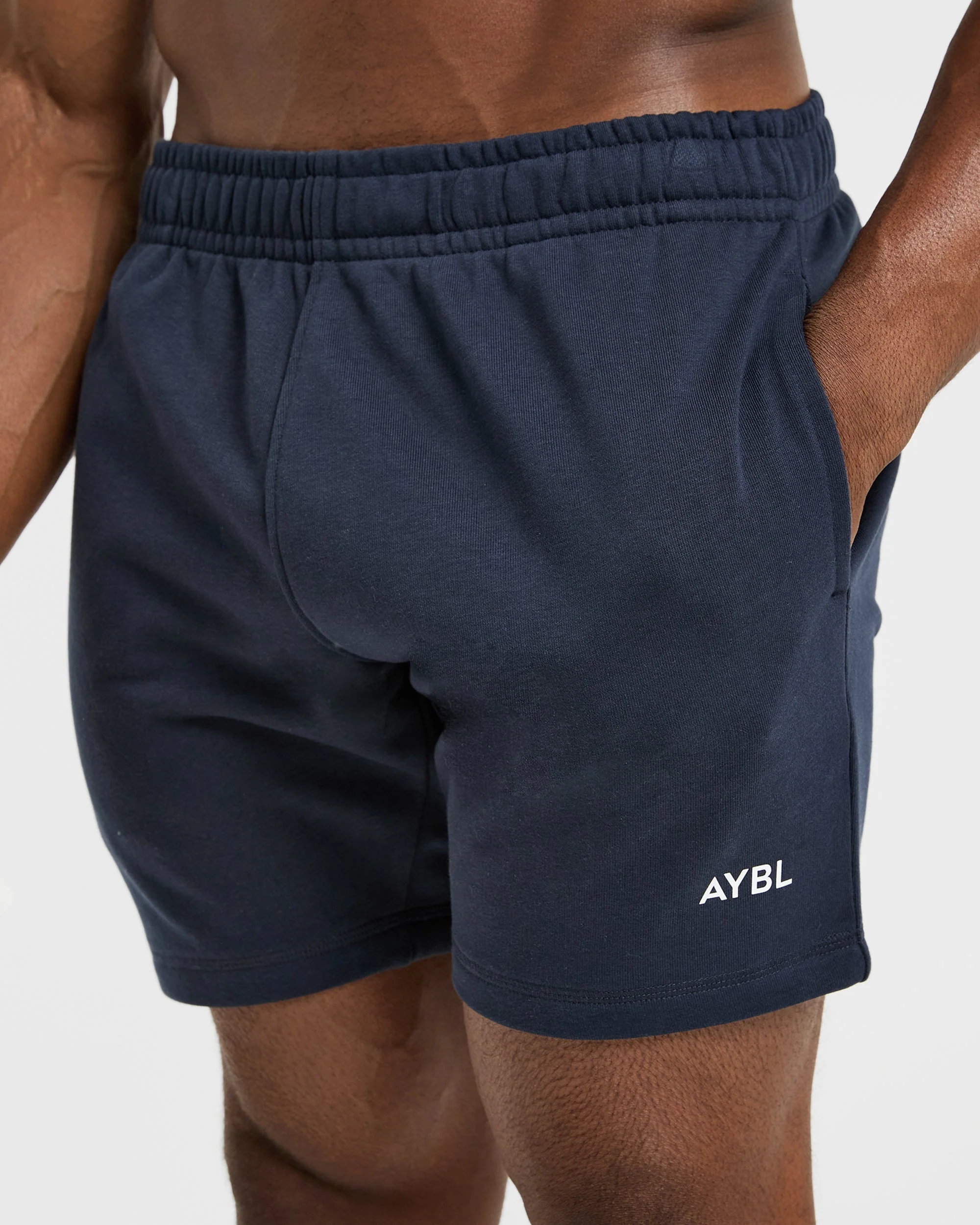 Essential Lightweight 5" Shorts - Navy - Image 5