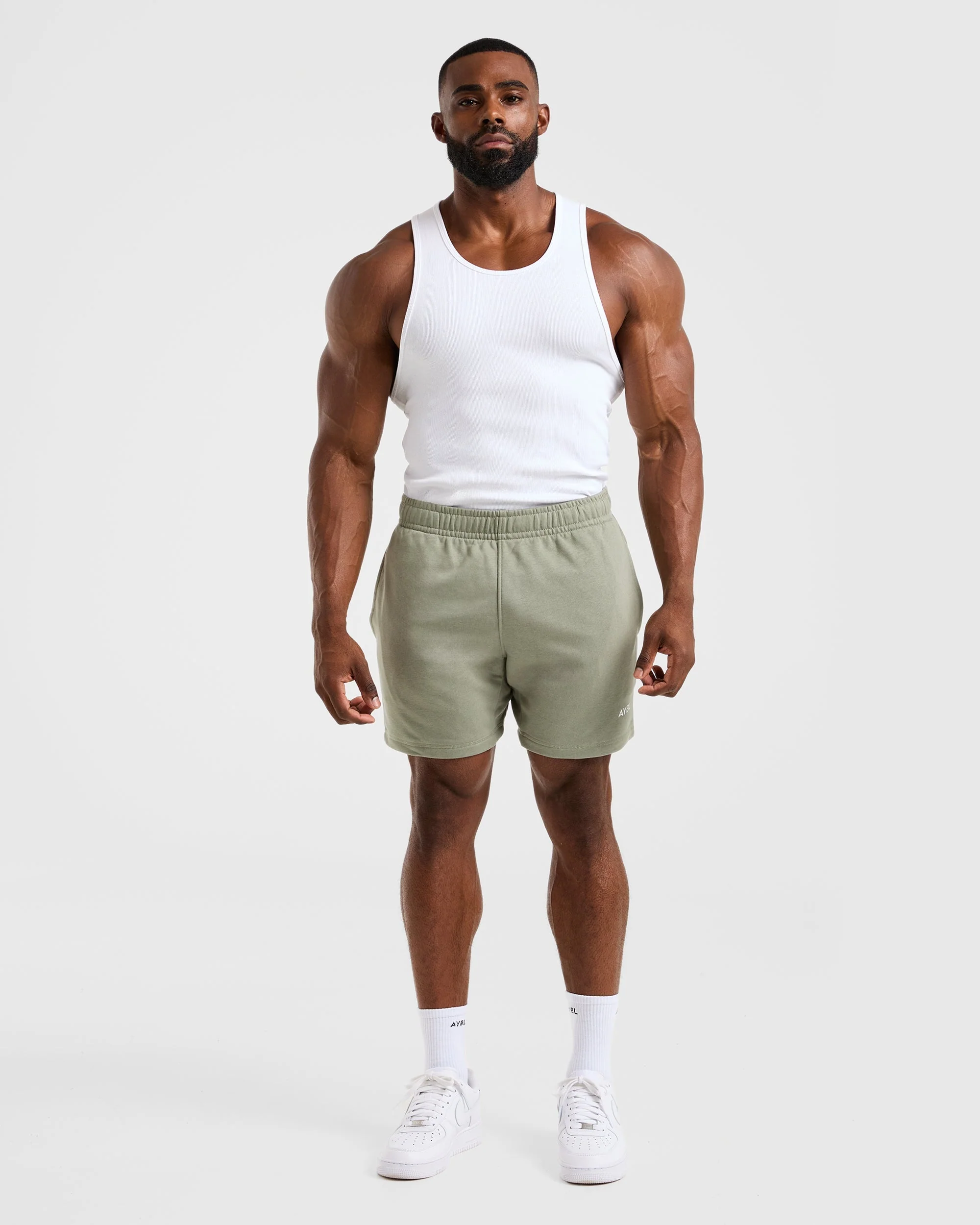 Essential Lightweight 5" Shorts - Washed Sage - Image 3