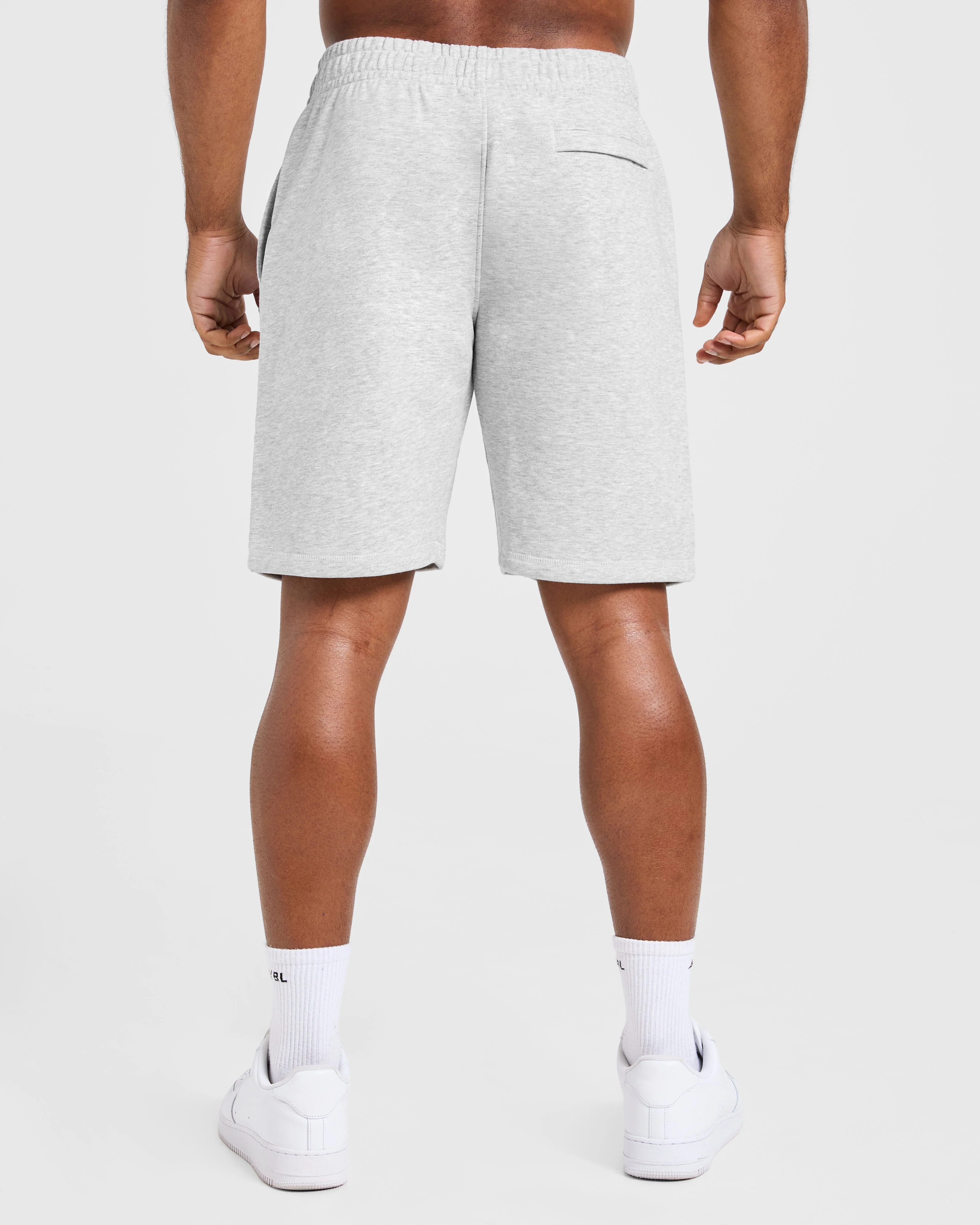 Essential Lightweight 7" Shorts - Grey Marl - Image 2