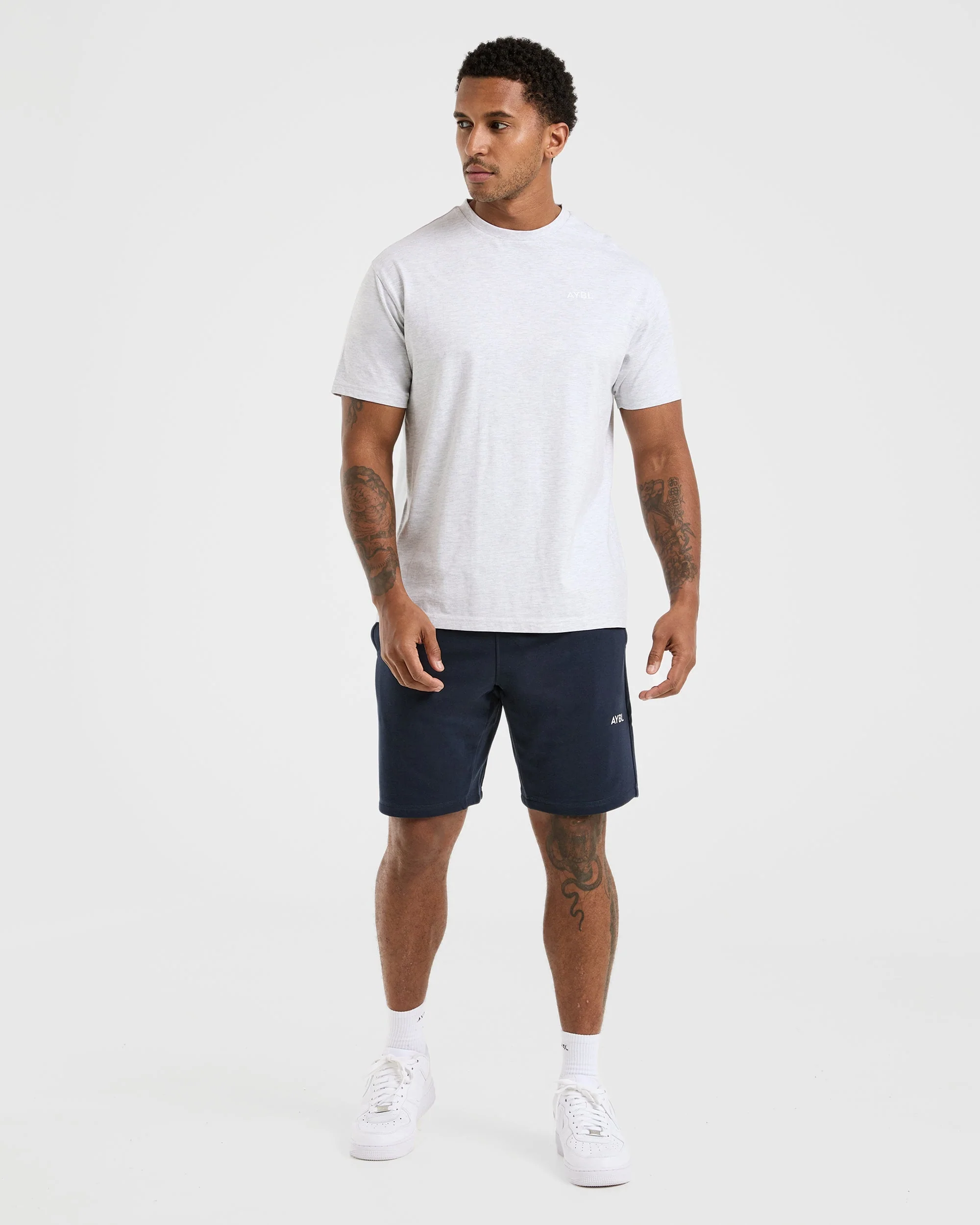 Essential Lightweight 7" Shorts - Navy - Image 3