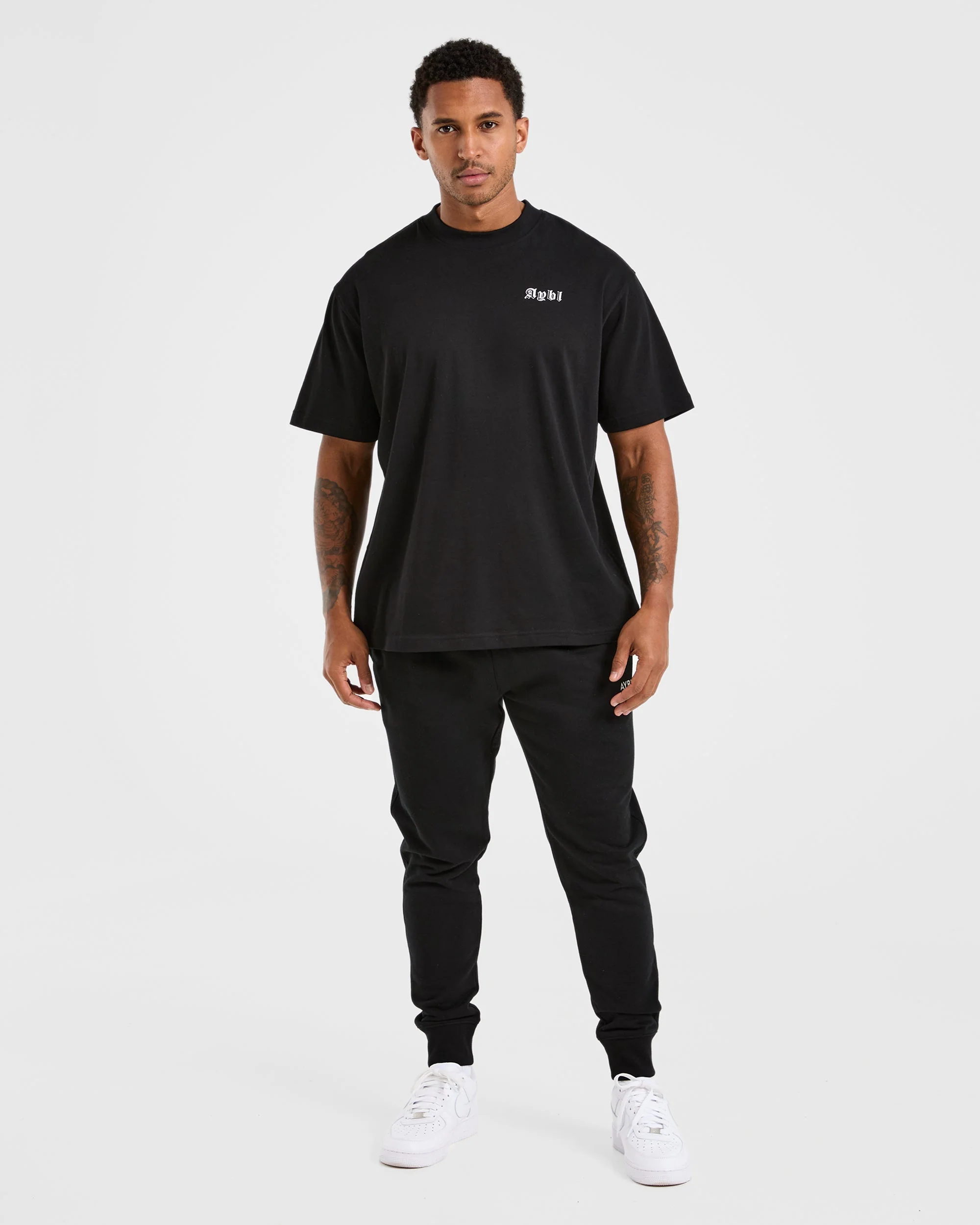Essential Lightweight Joggers - Black - Image 3