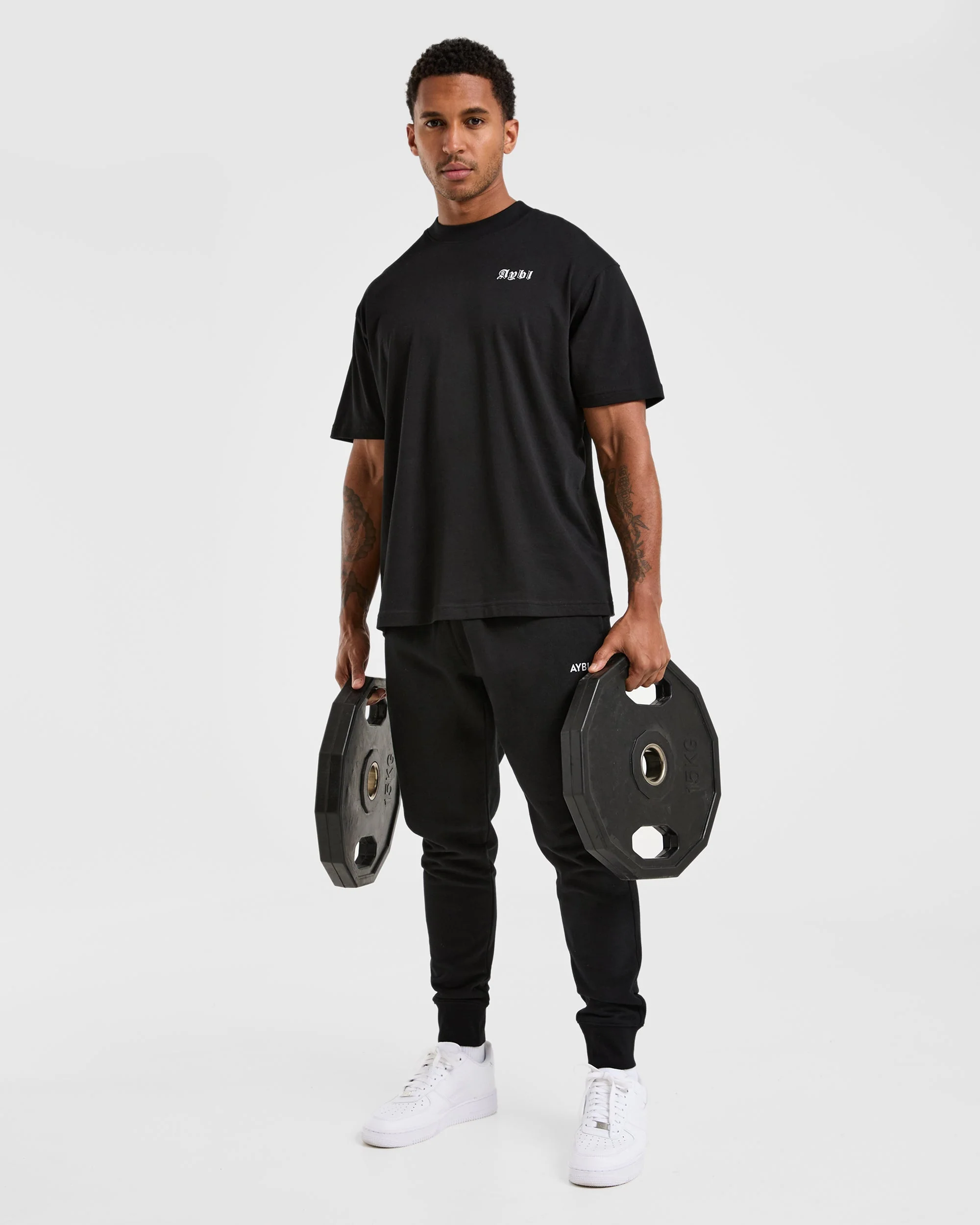 Essential Lightweight Joggers - Black - Image 7