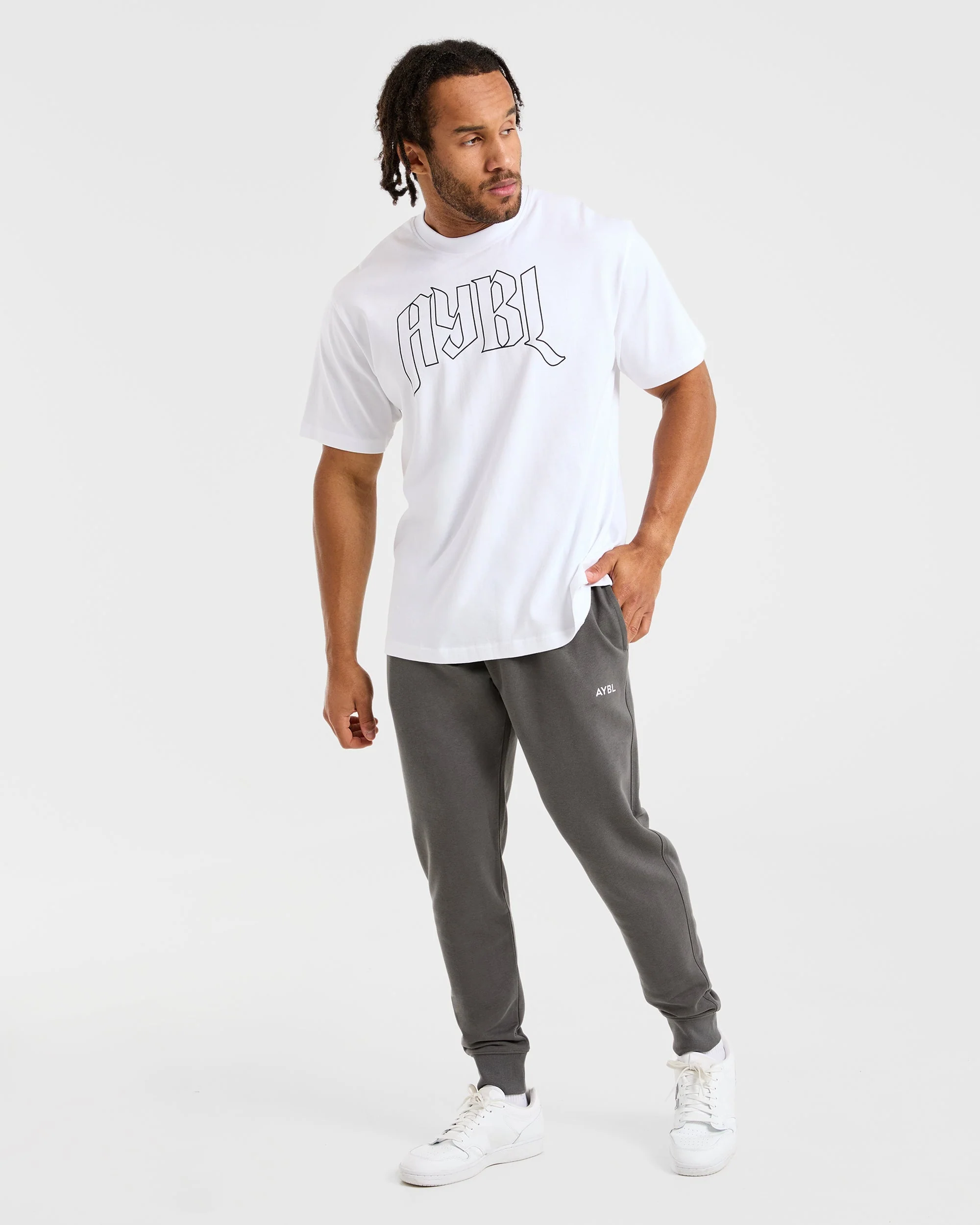 Essential Lightweight Joggers - Charcoal - Image 3