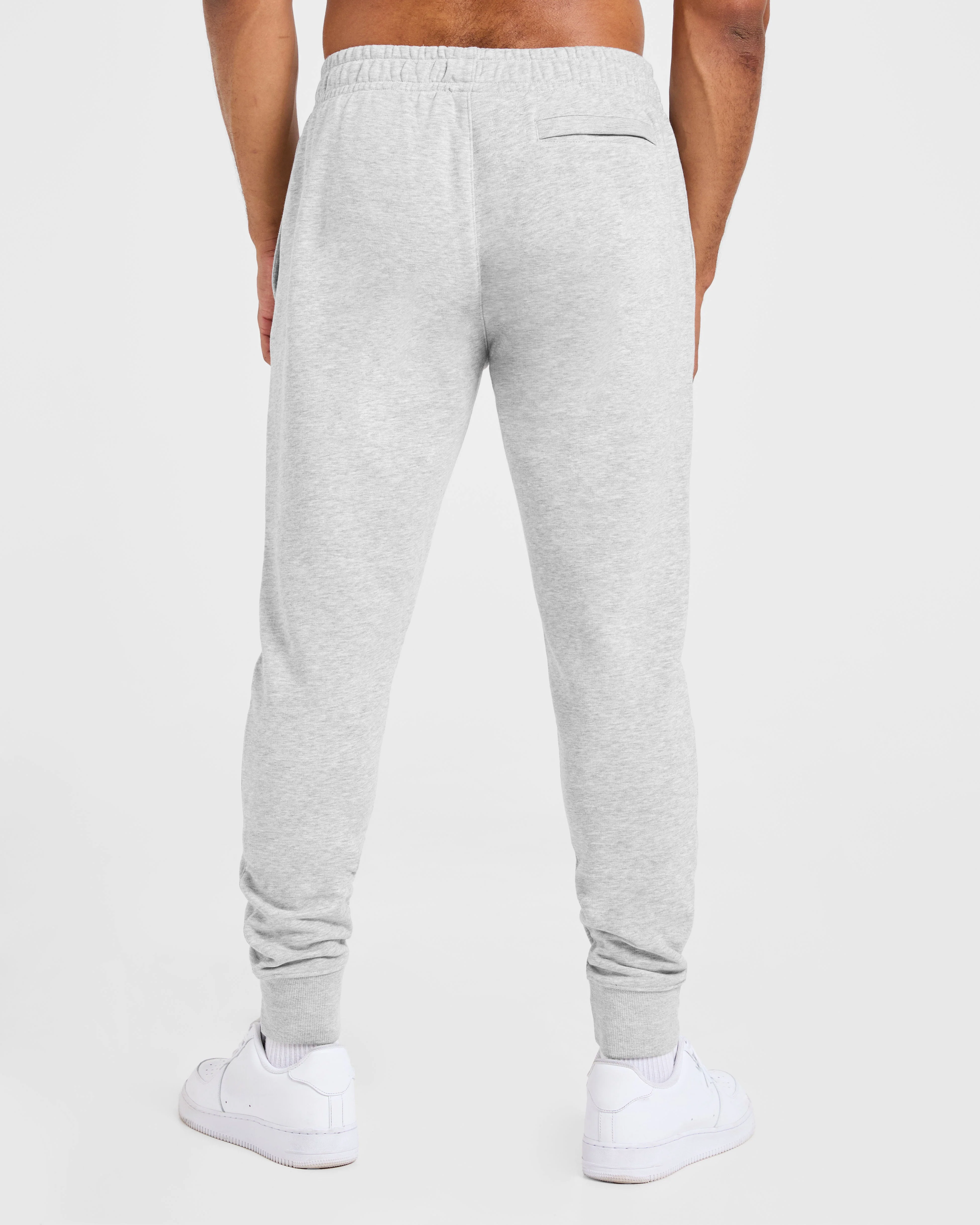 Essential Lightweight Joggers - Grey Marl - Image 2