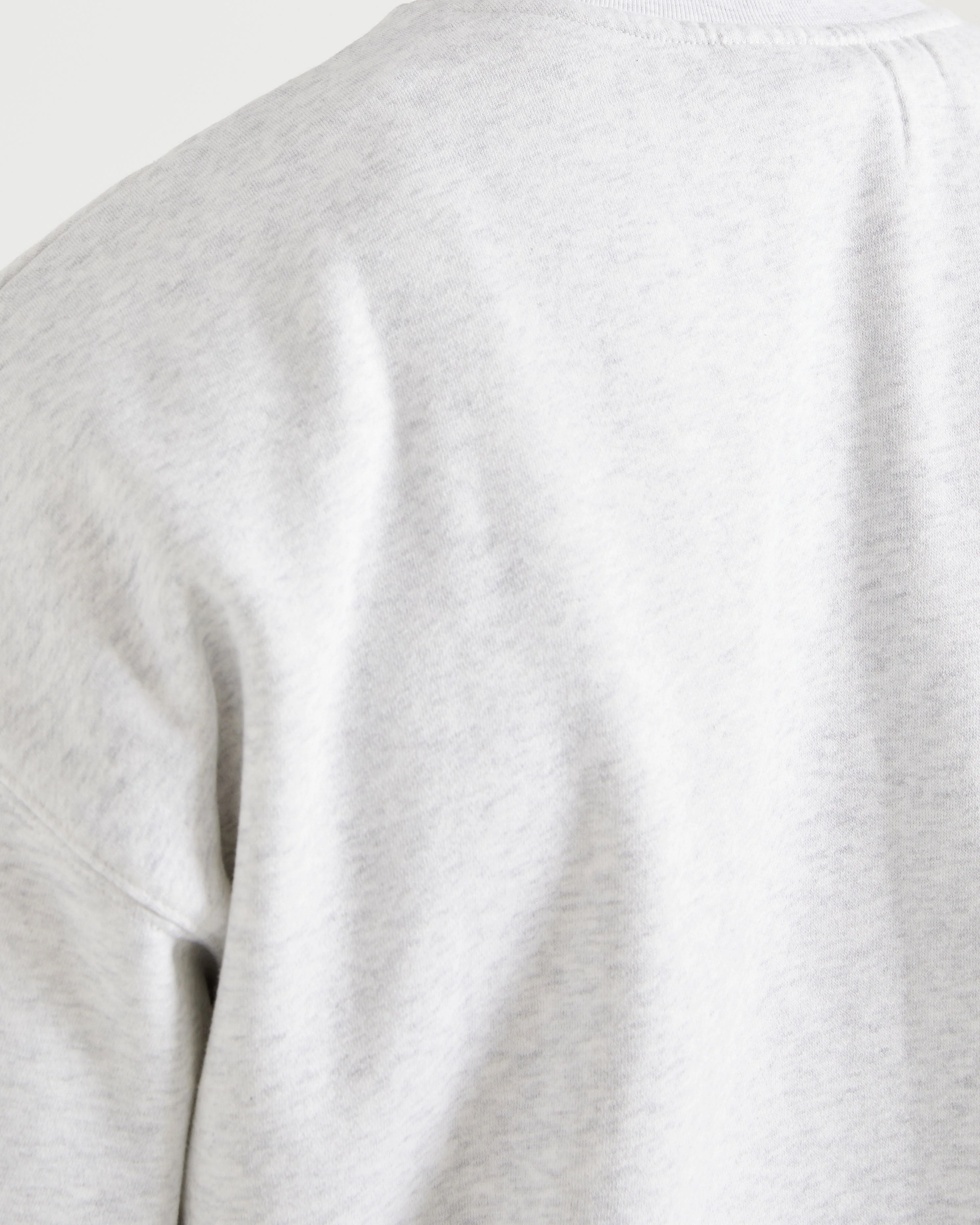 Essential Oversized Sweater - Grey Marl - Image 6