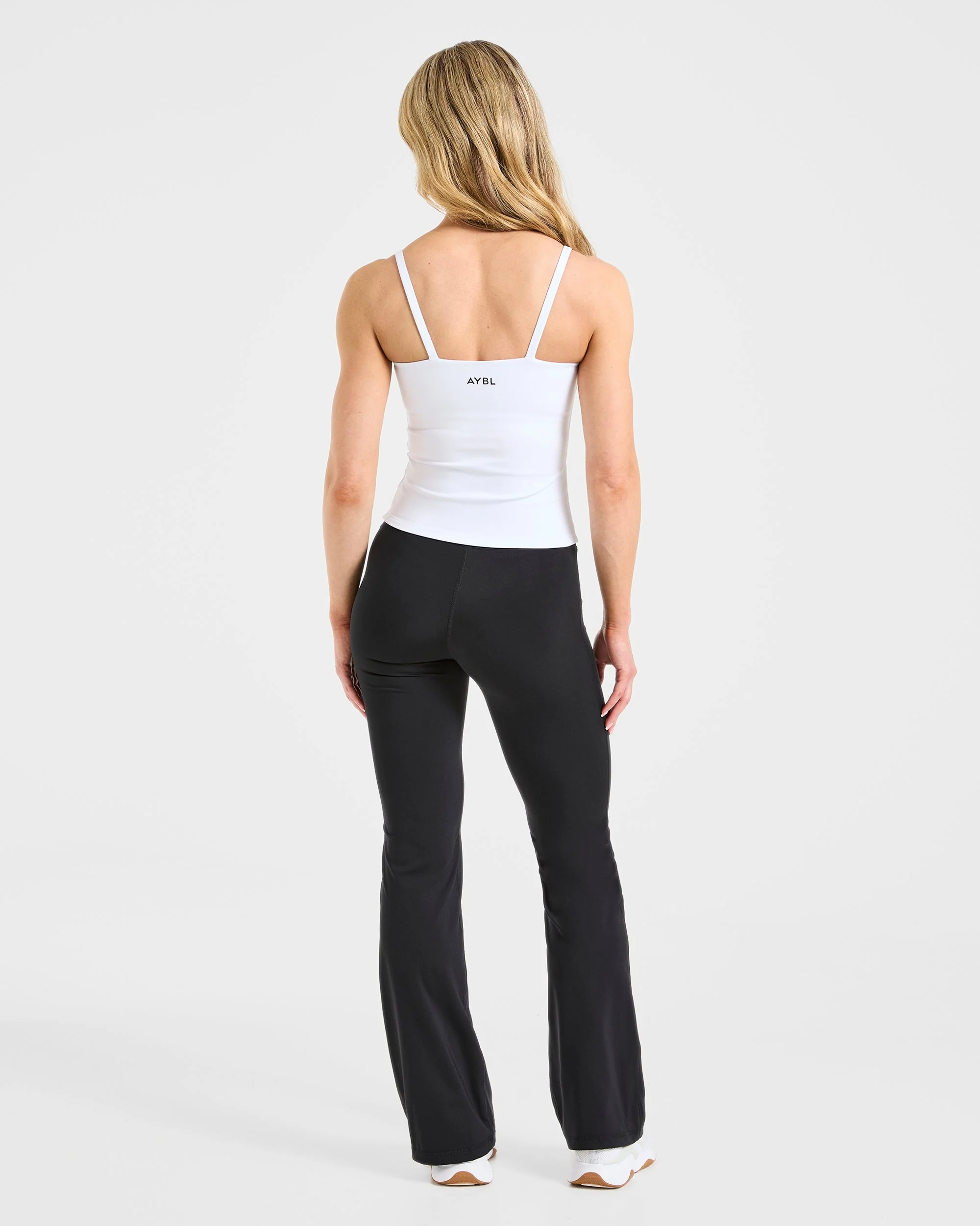 Essential Strappy Tank Top - White - Image 4