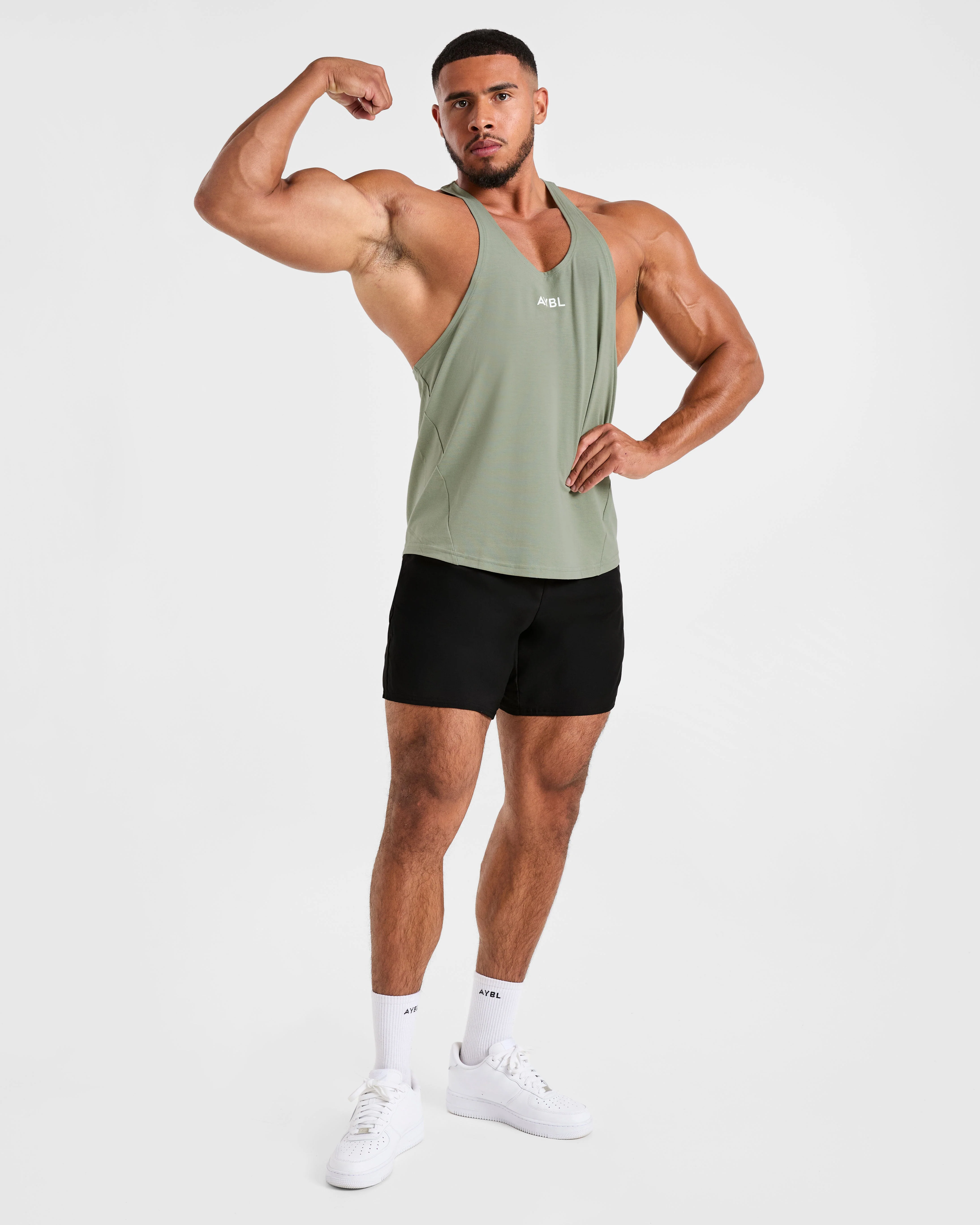 Essential Stringer - Muted Green - Image 8