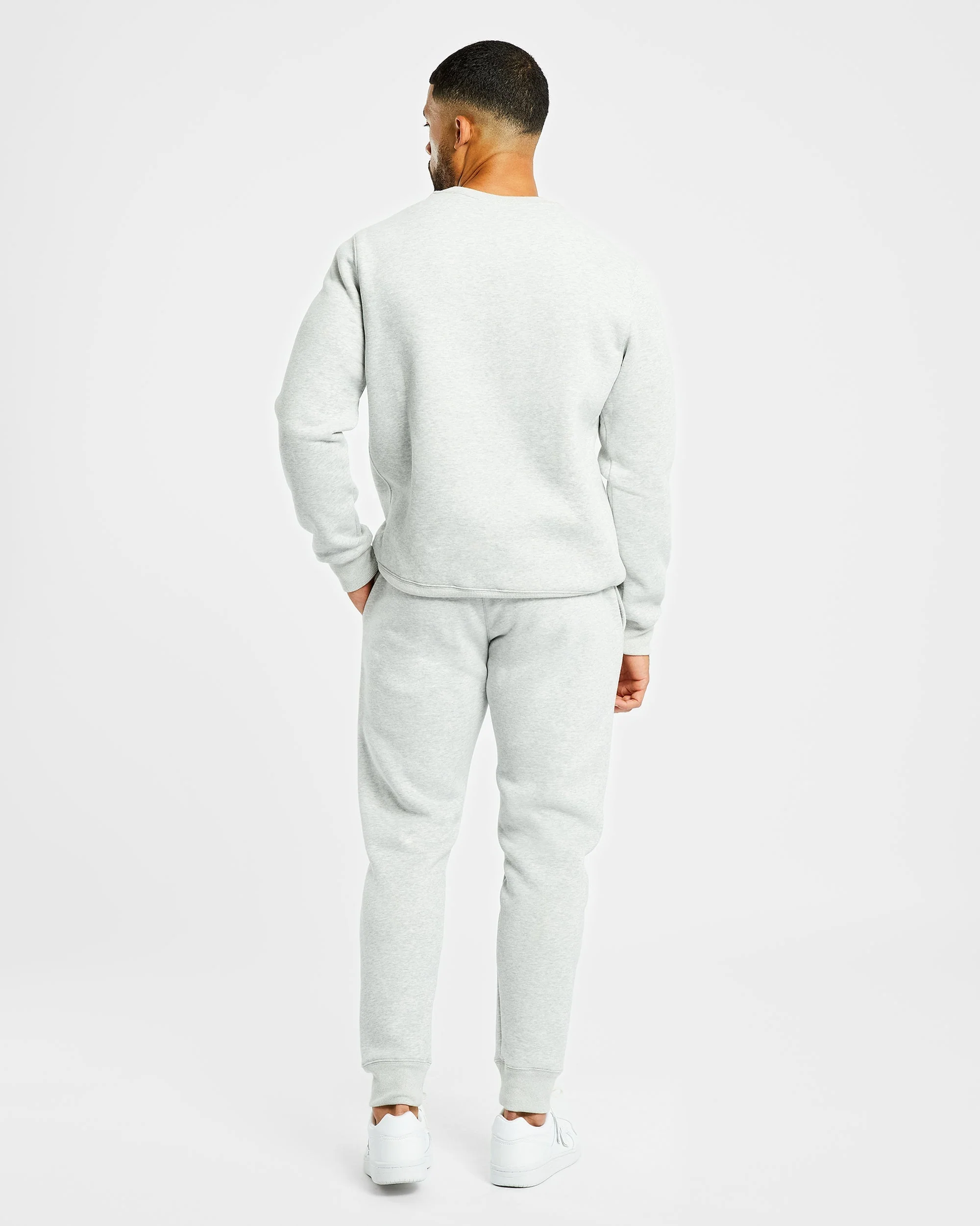 Essential Sweater - Grey Marl - Image 4