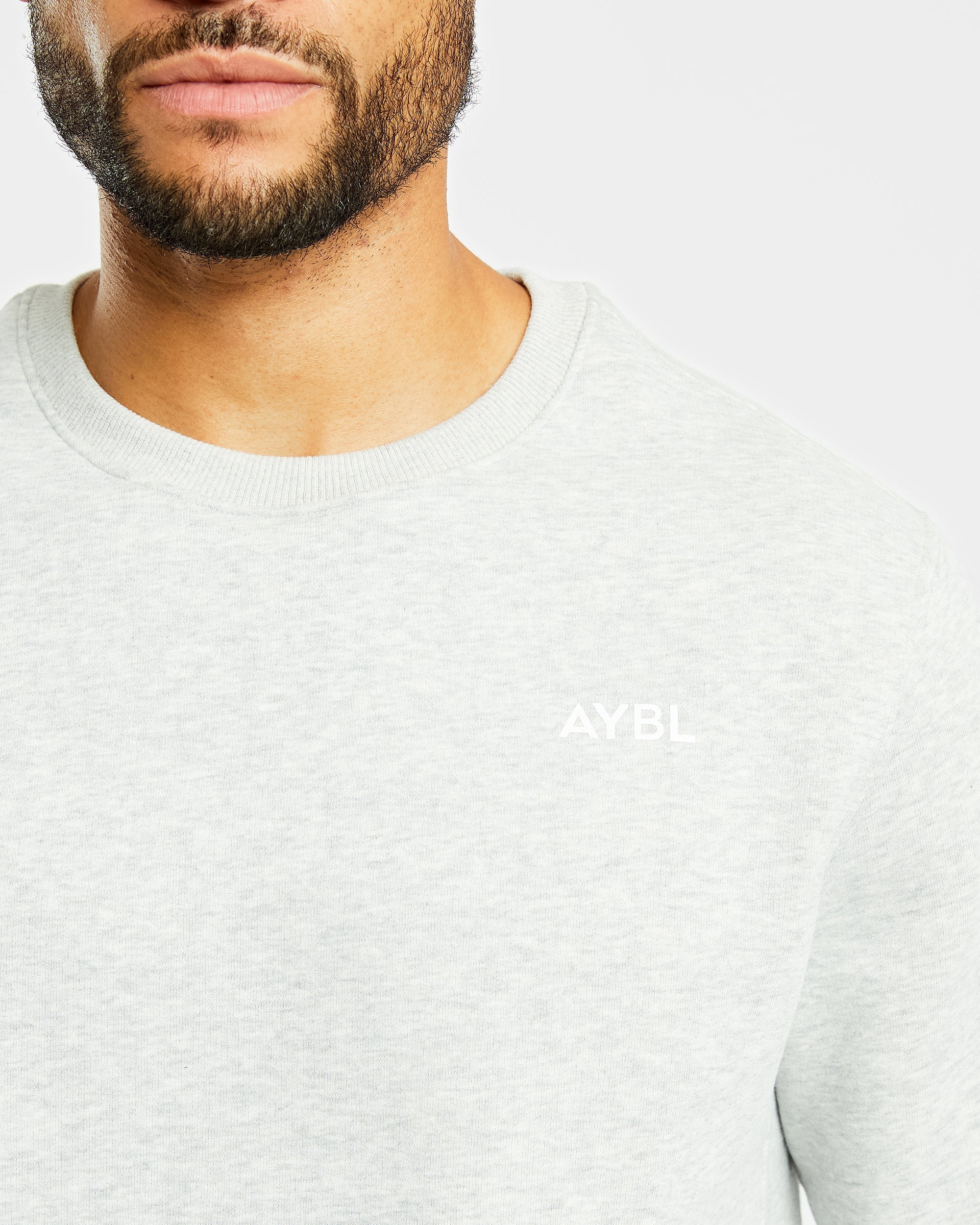 Essential Sweater - Grey Marl - Image 5