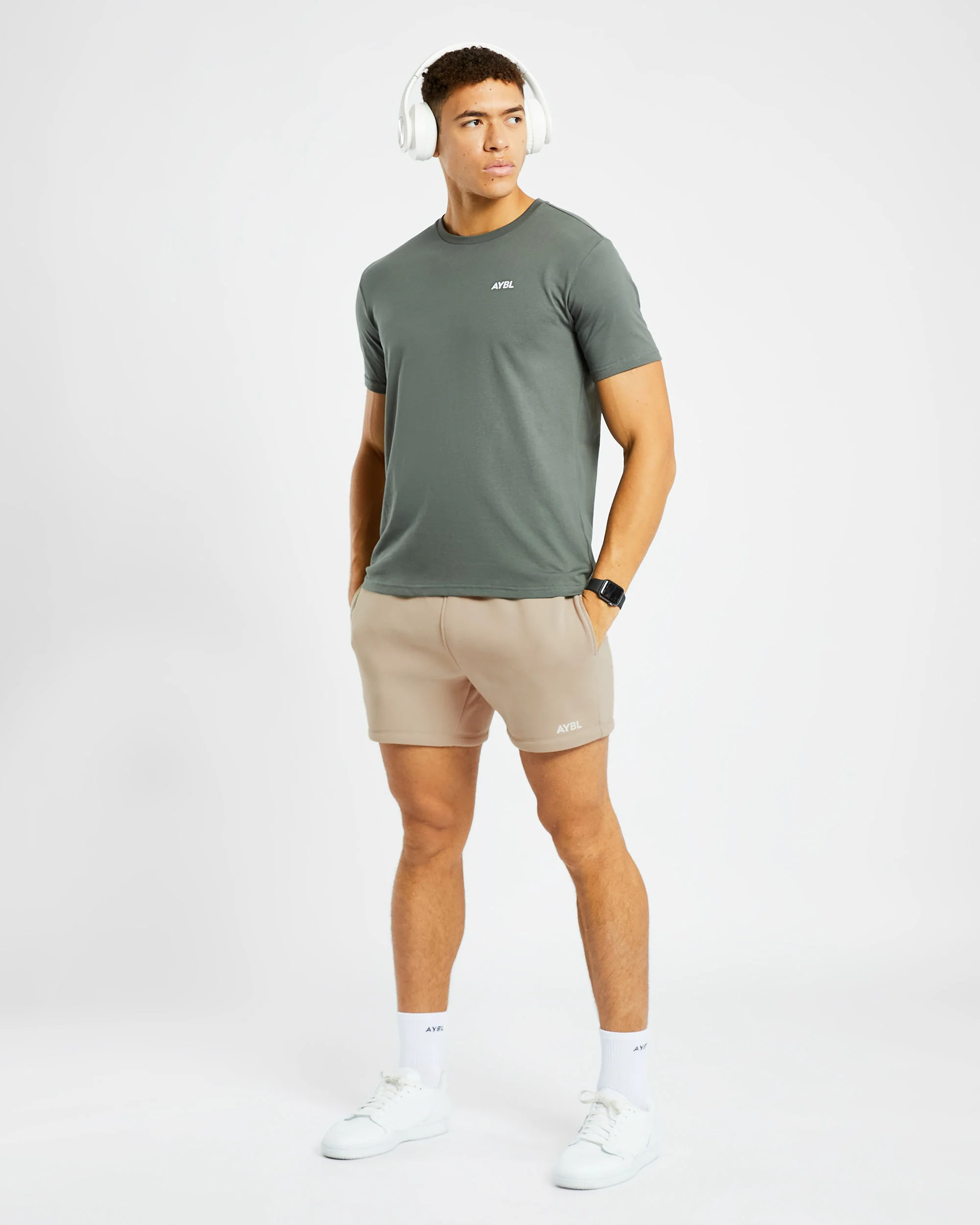 Essential T Shirt - Muted Green - Image 6