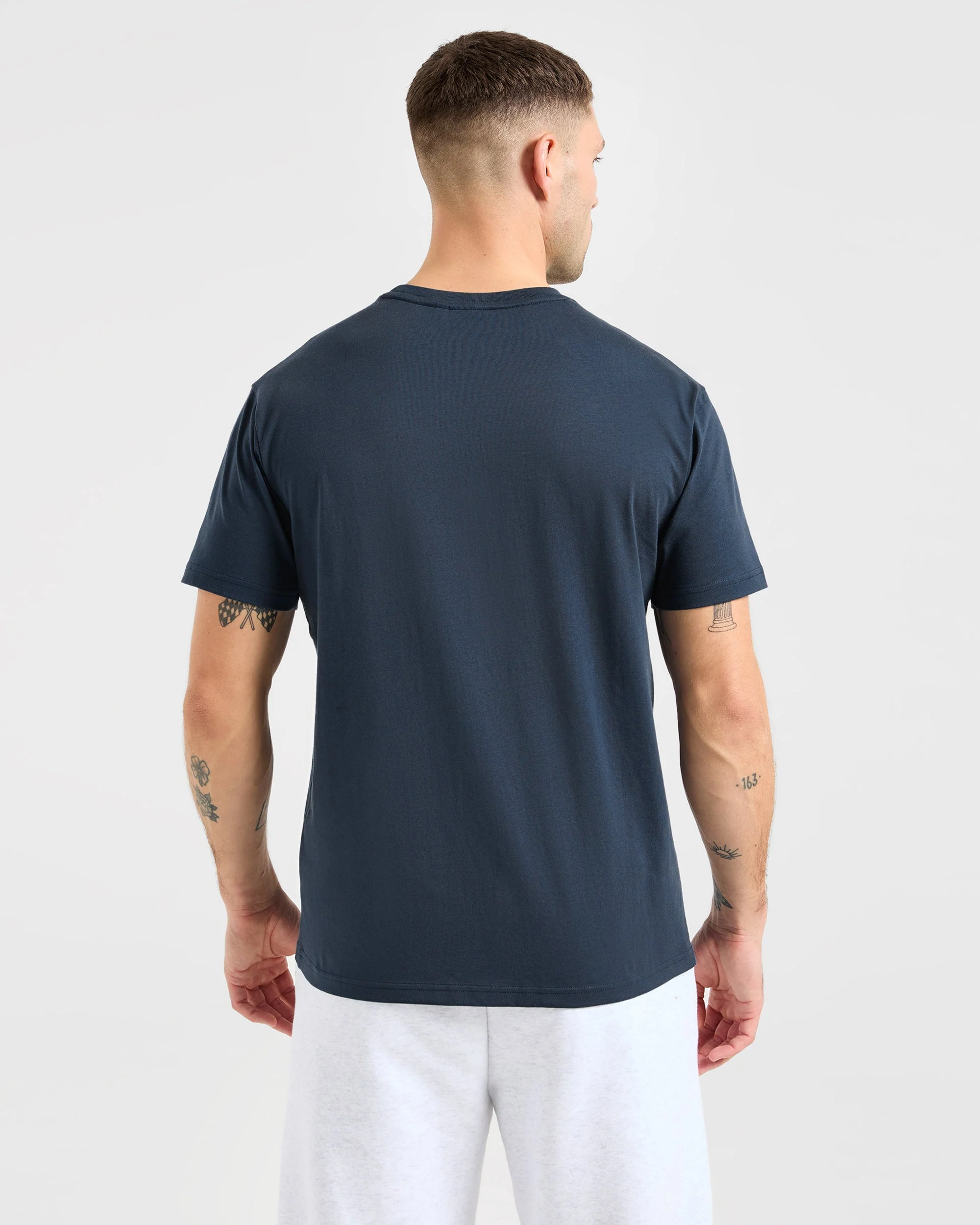 Essential T Shirt - Navy Blue - Image 2