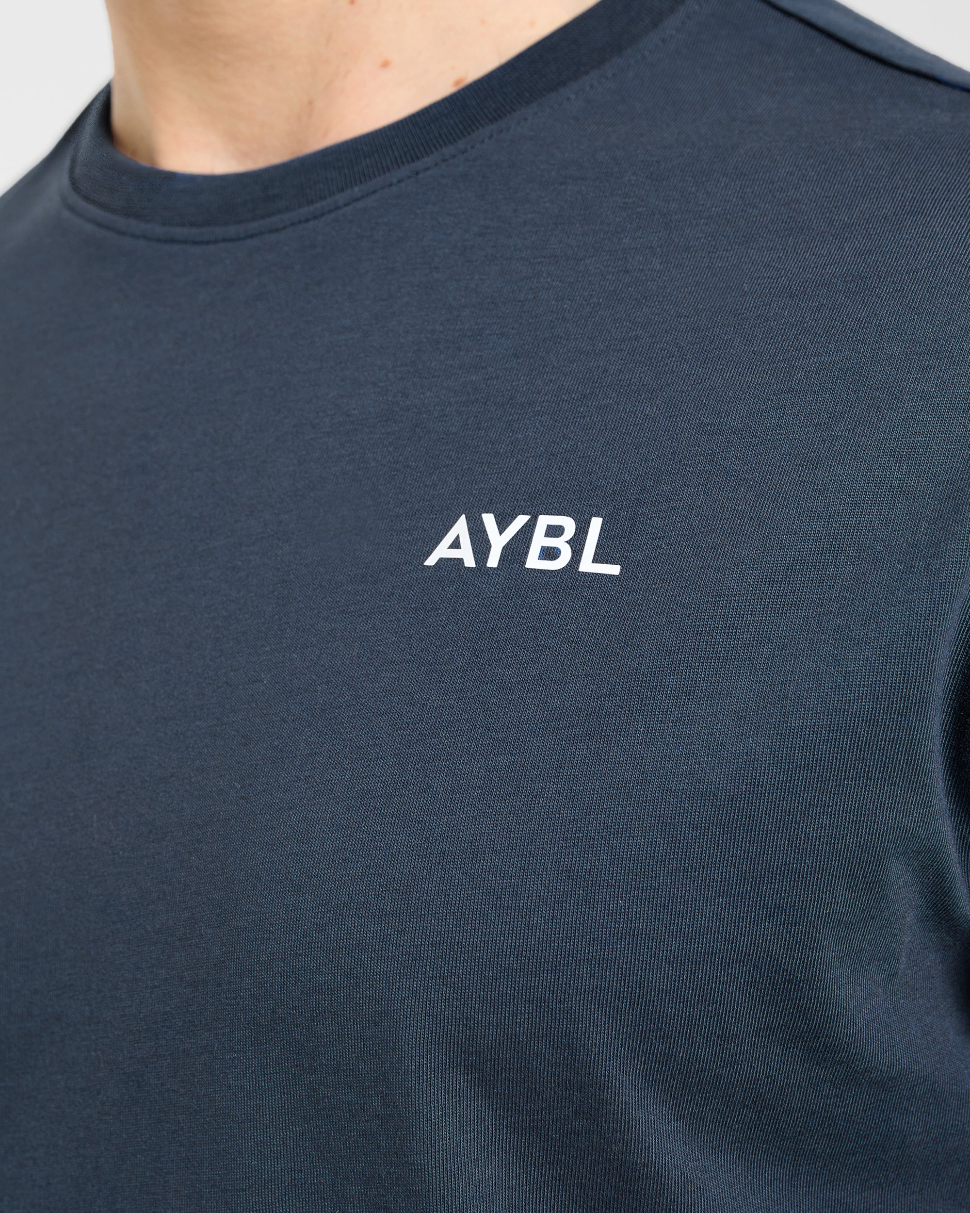 Essential T Shirt - Navy Blue - Image 5