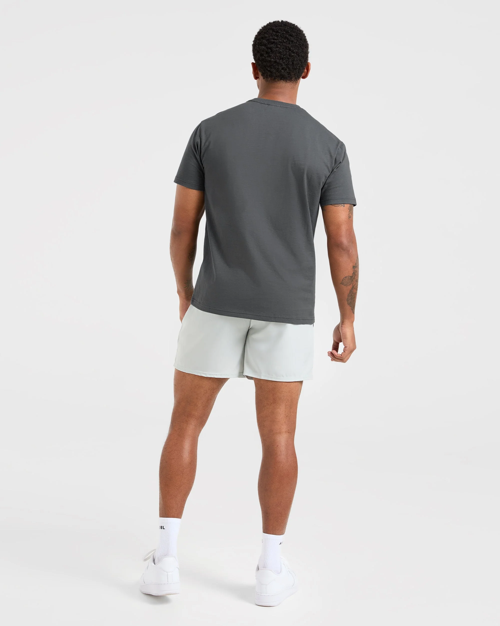 Essential T Shirt - Smoke Grey - Image 4