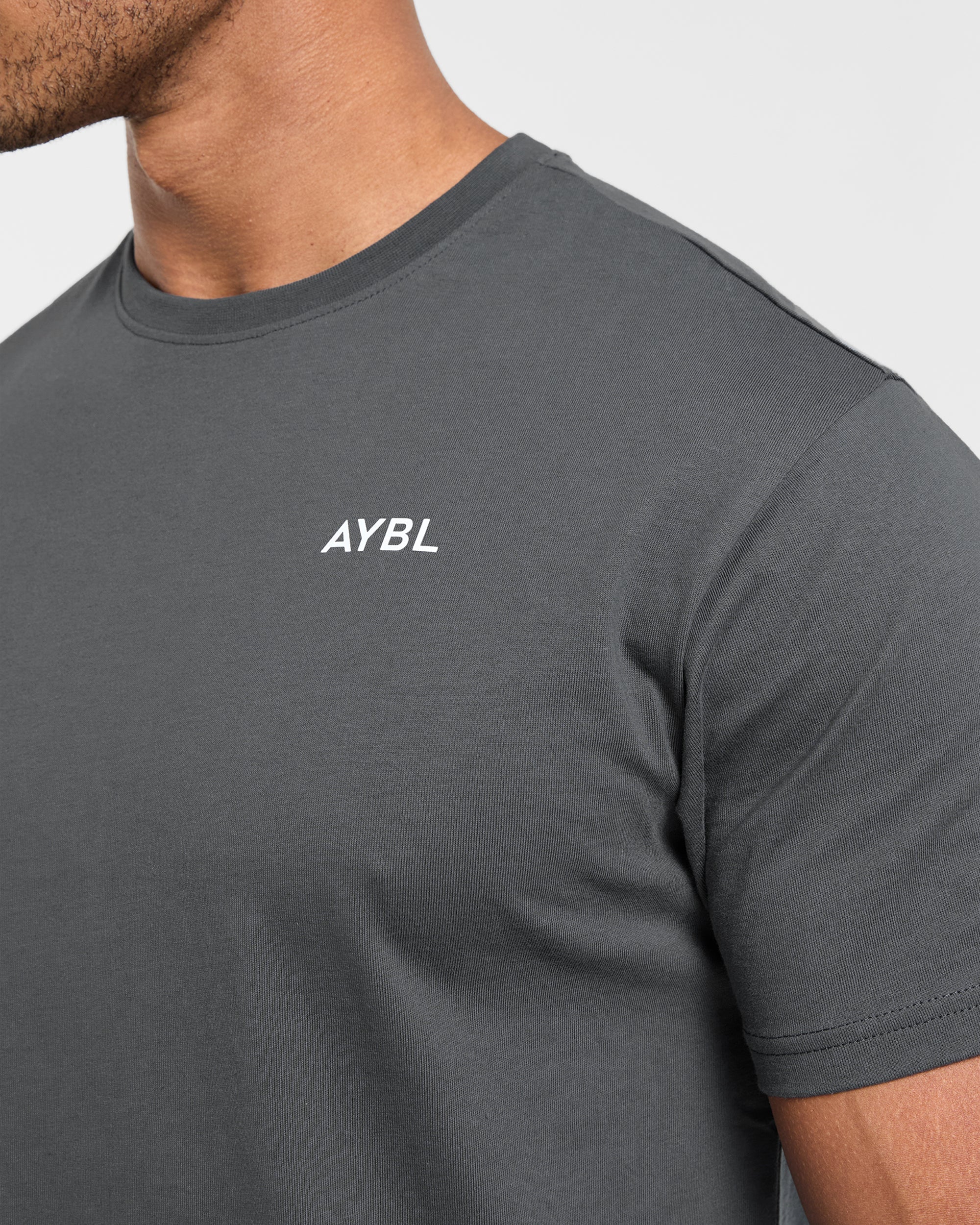 Essential T Shirt - Smoke Grey - Image 6