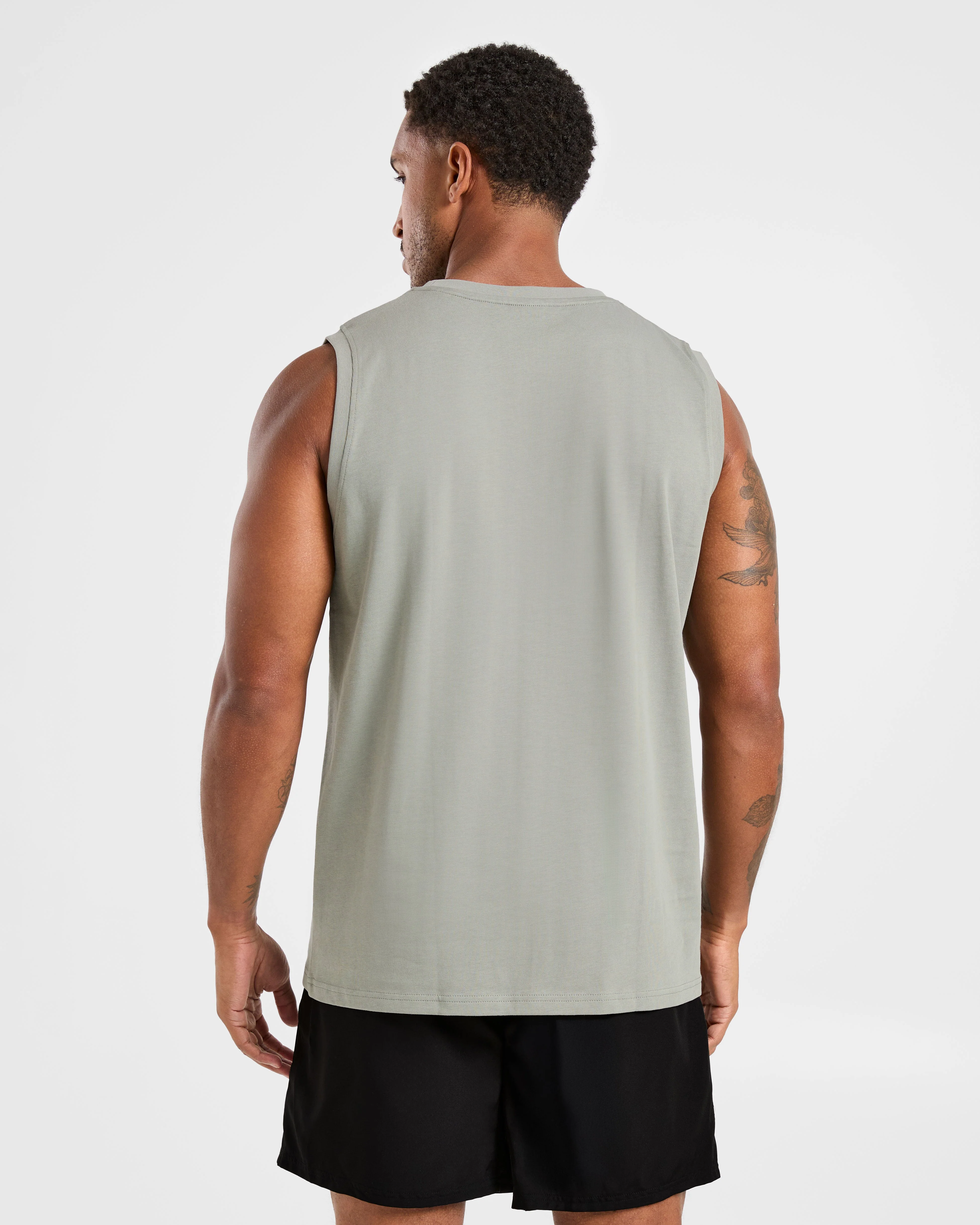 Essential Tank - Washed Sage - Image 2
