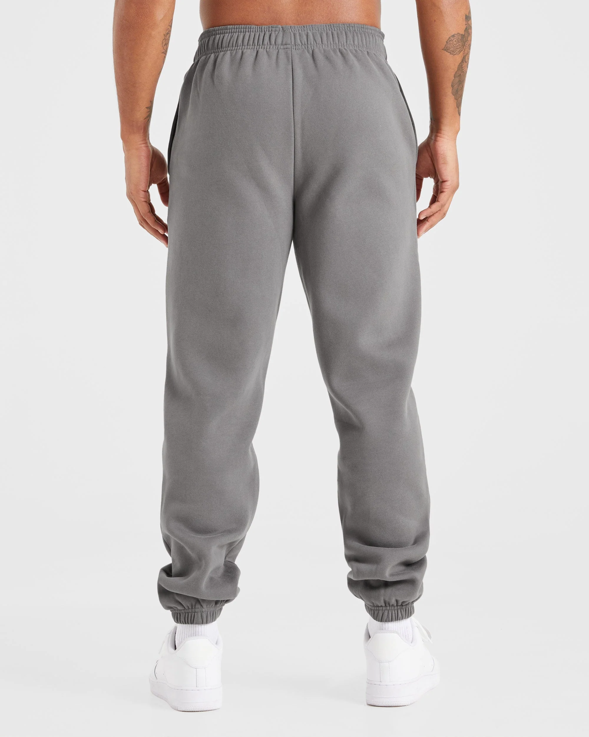 Etched Joggers - Steel Grey - Image 2