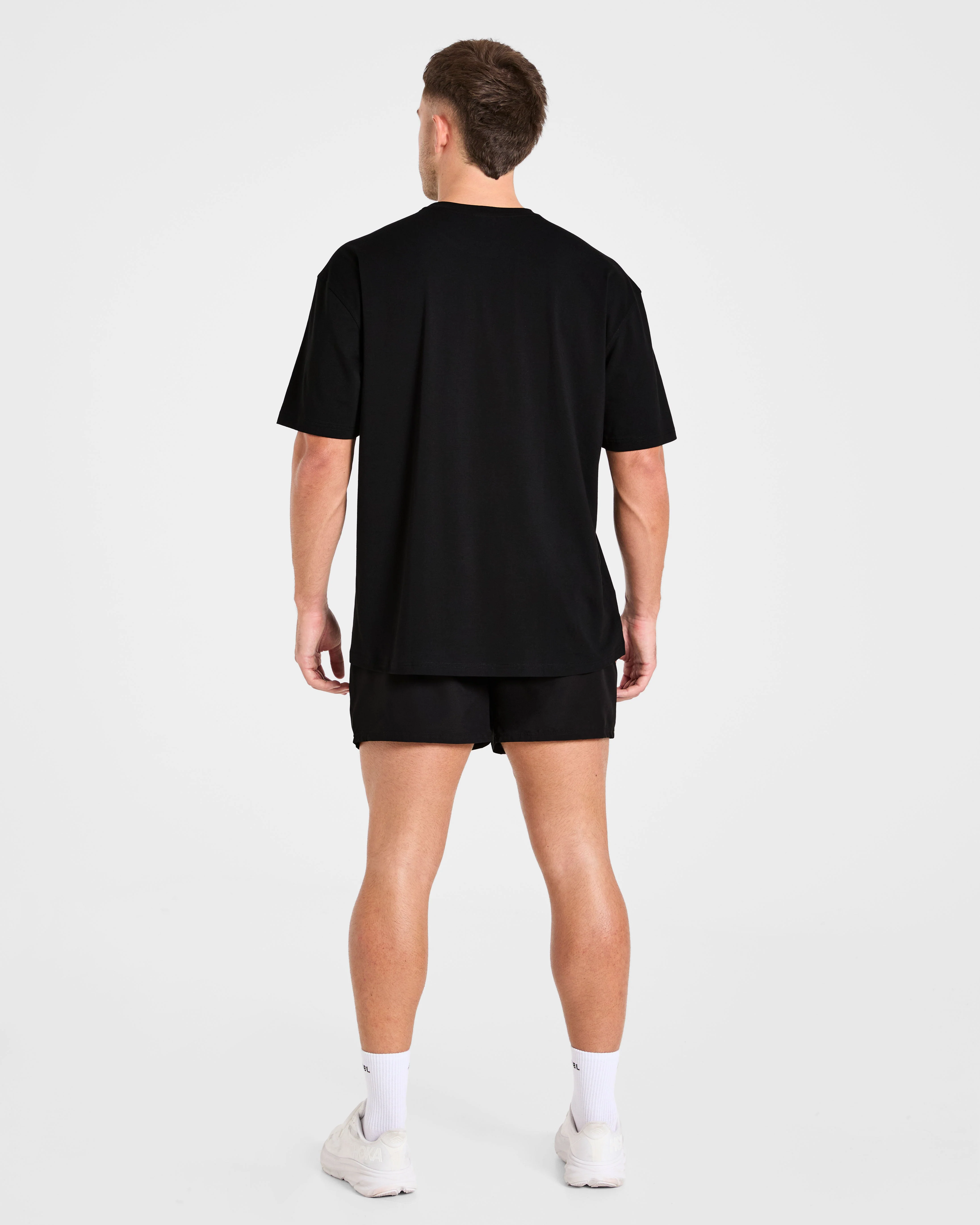 Force Oversized T Shirt - Black - Image 4