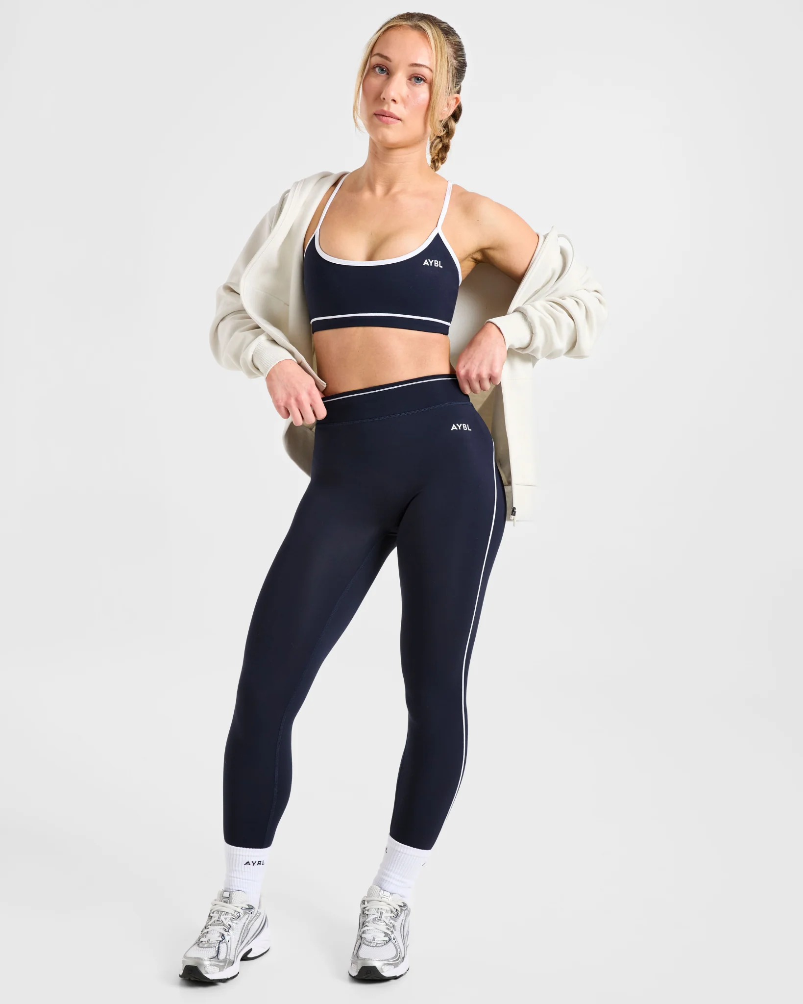 Form Leggings - Muted Navy - Image 8