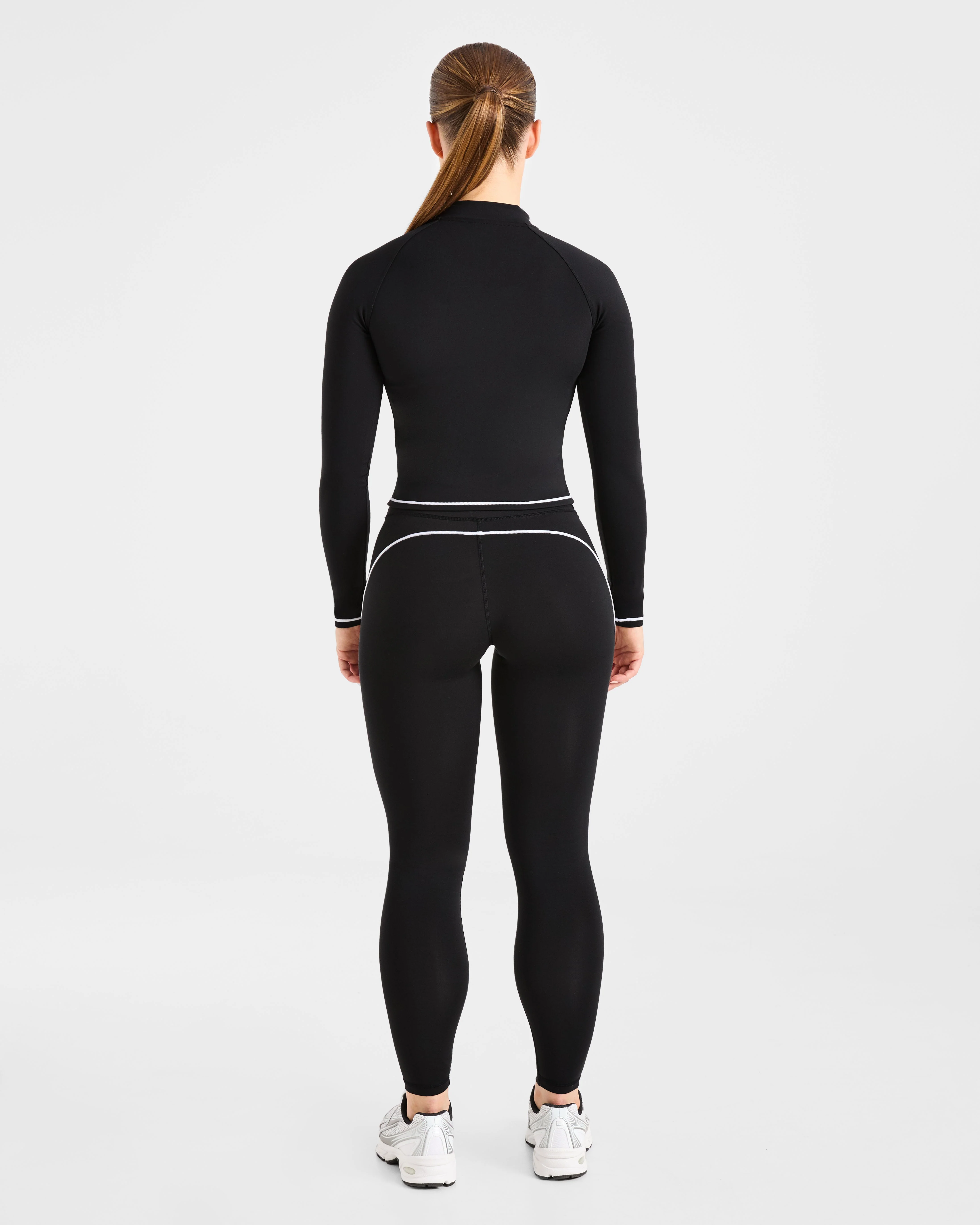 Form Zip Up Jacket - Black - Image 4