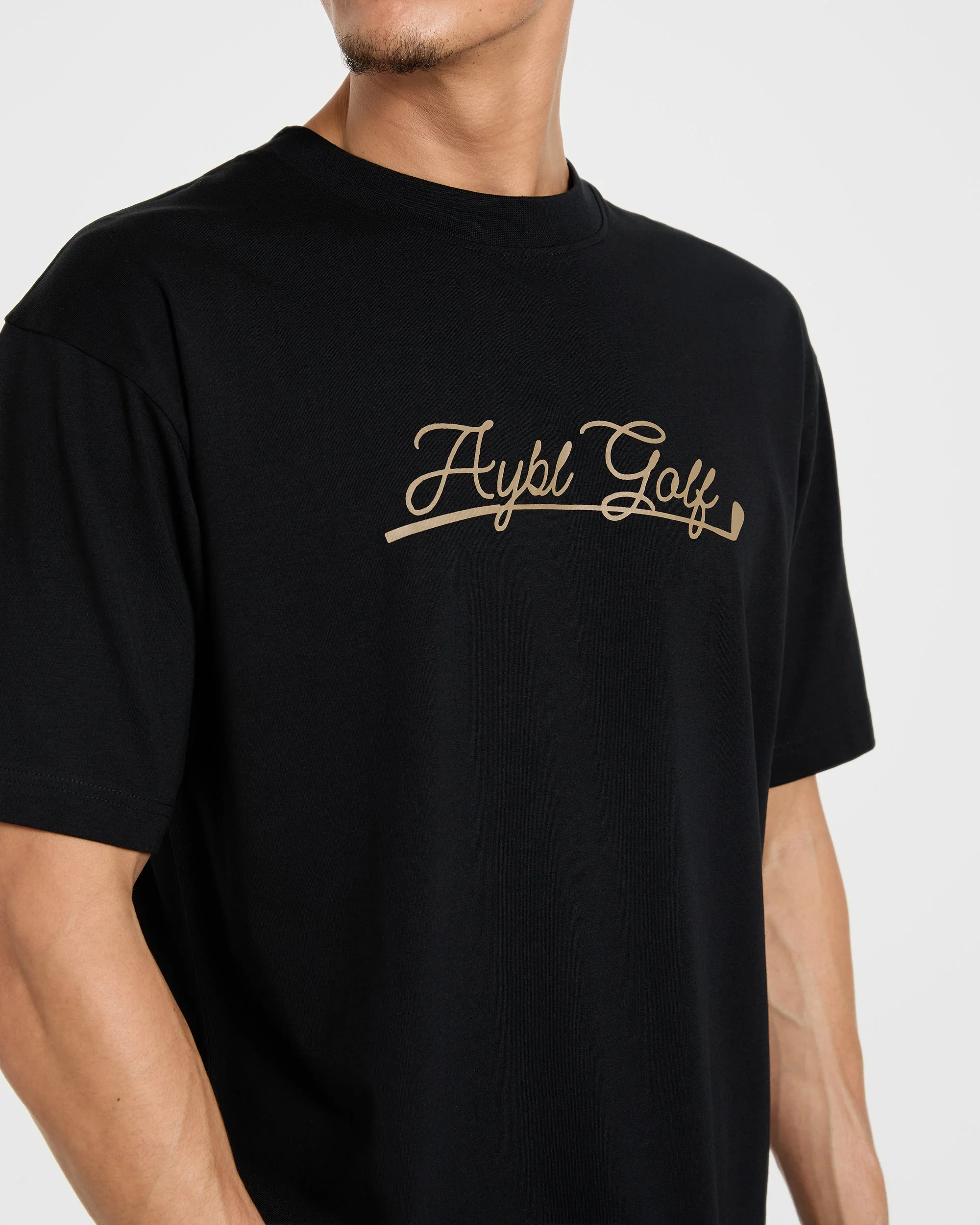 Golf Club T Shirt - Black - Image 5