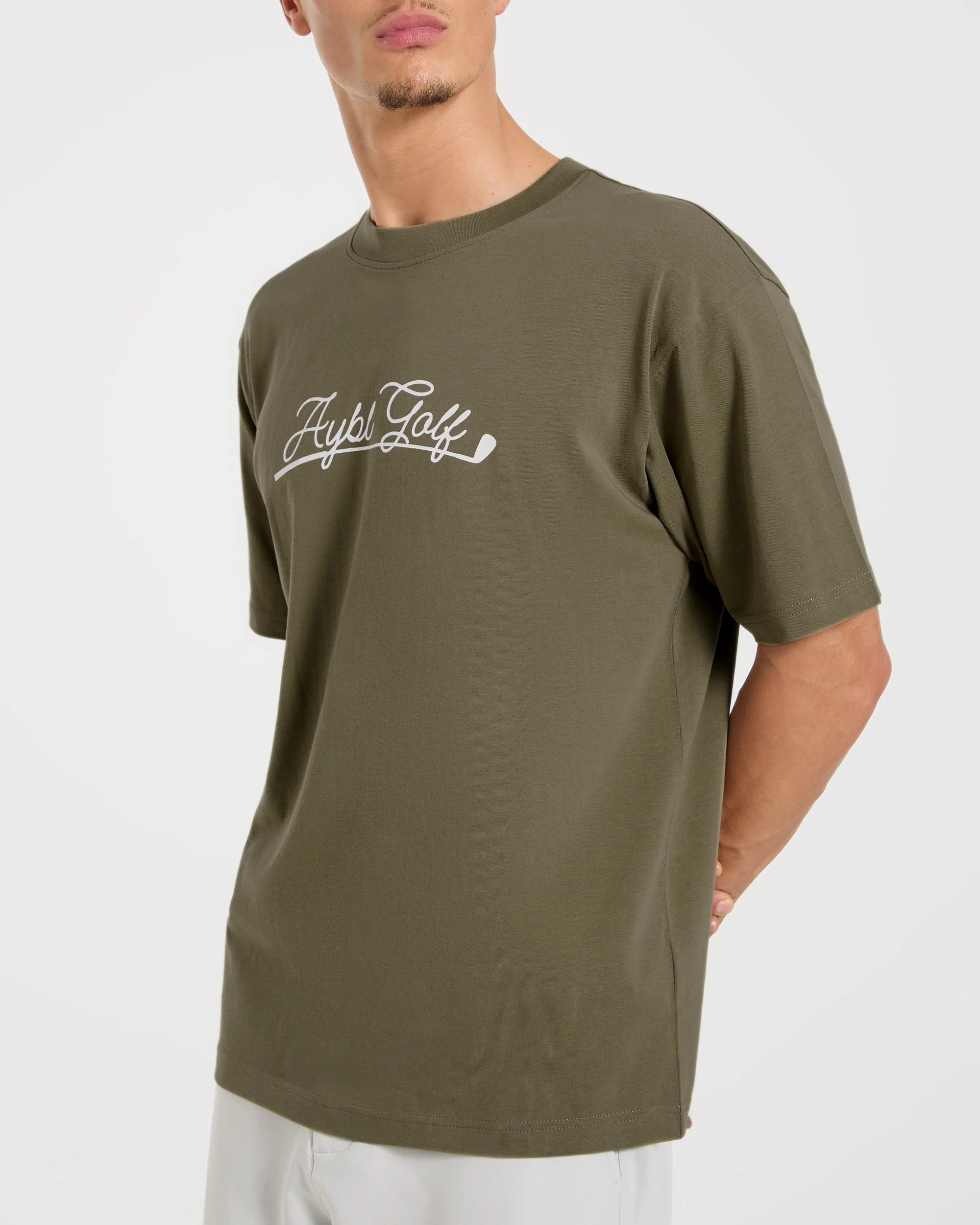 Golf Club T Shirt - Dark Dune - Image 8
