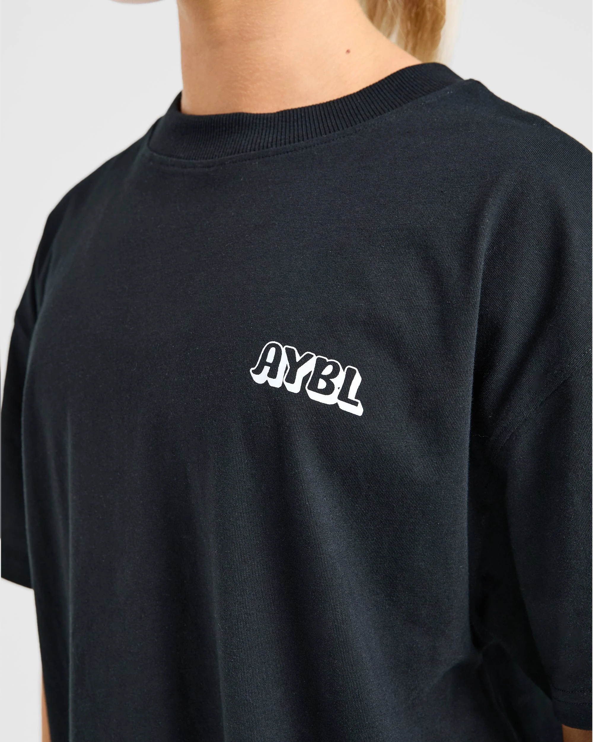 Gym Girl Era Oversized T Shirt - Black - Image 6