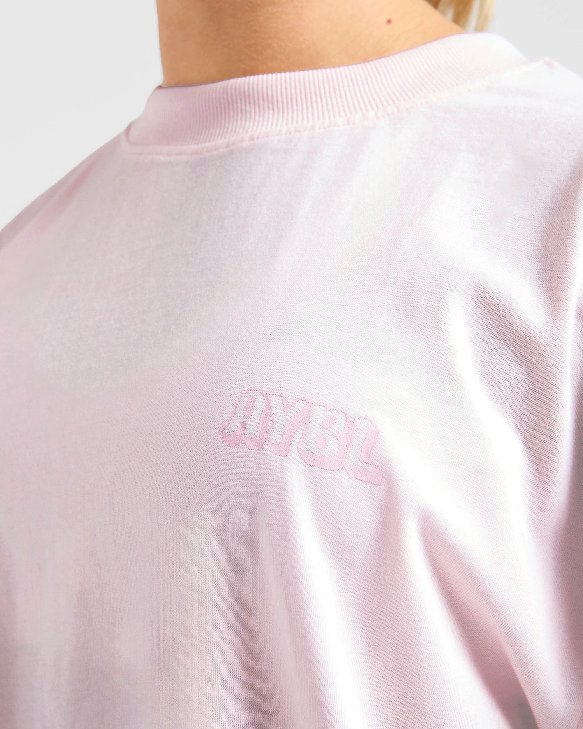 Gym Girl Era Oversized T Shirt - Pink - Image 5