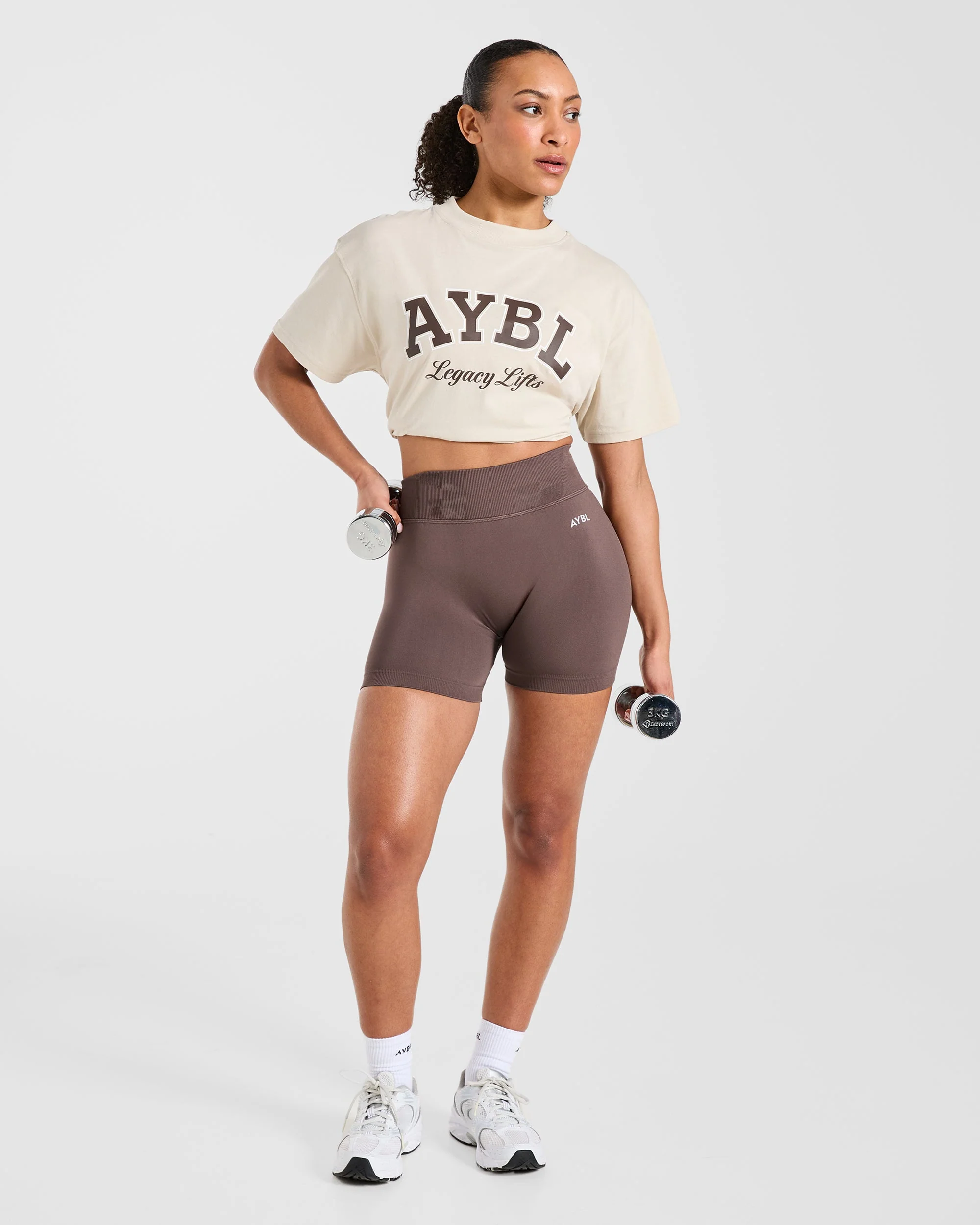 Legacy Lifts Oversized T Shirt - Beige - Image 8