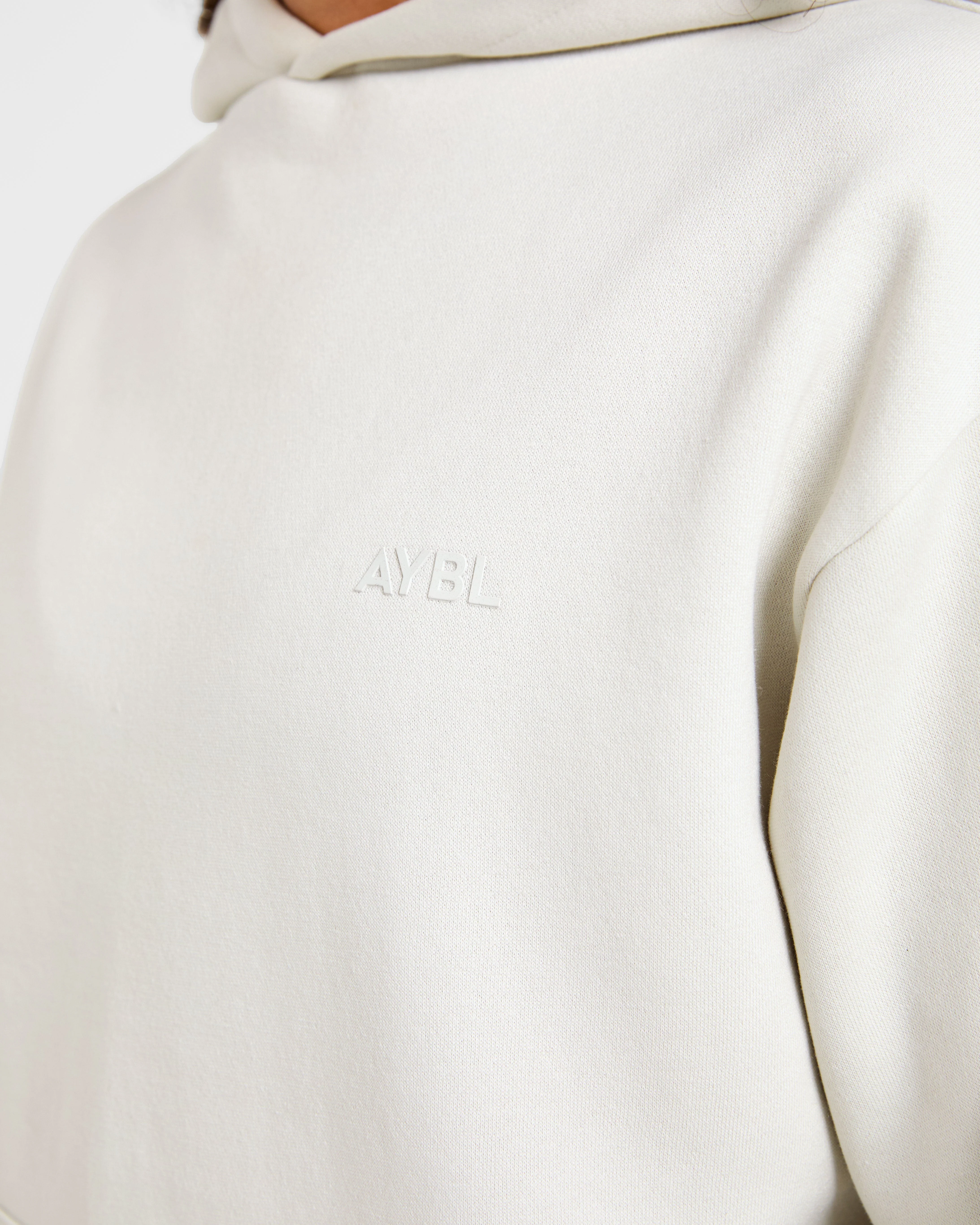 Lifestyle Oversized Hoodie - Off-White - Image 5