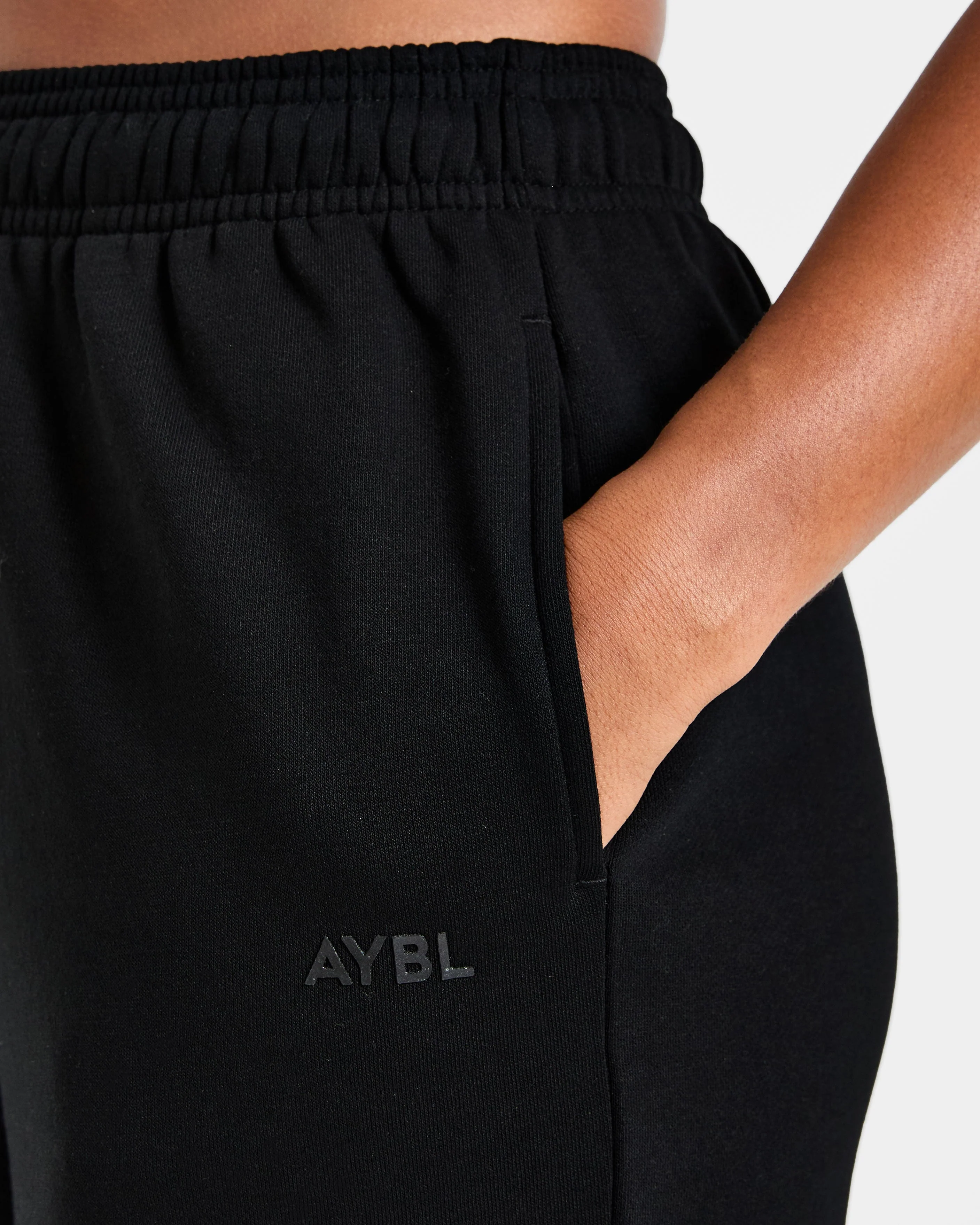 Lifestyle Oversized Joggers - Black - Image 6