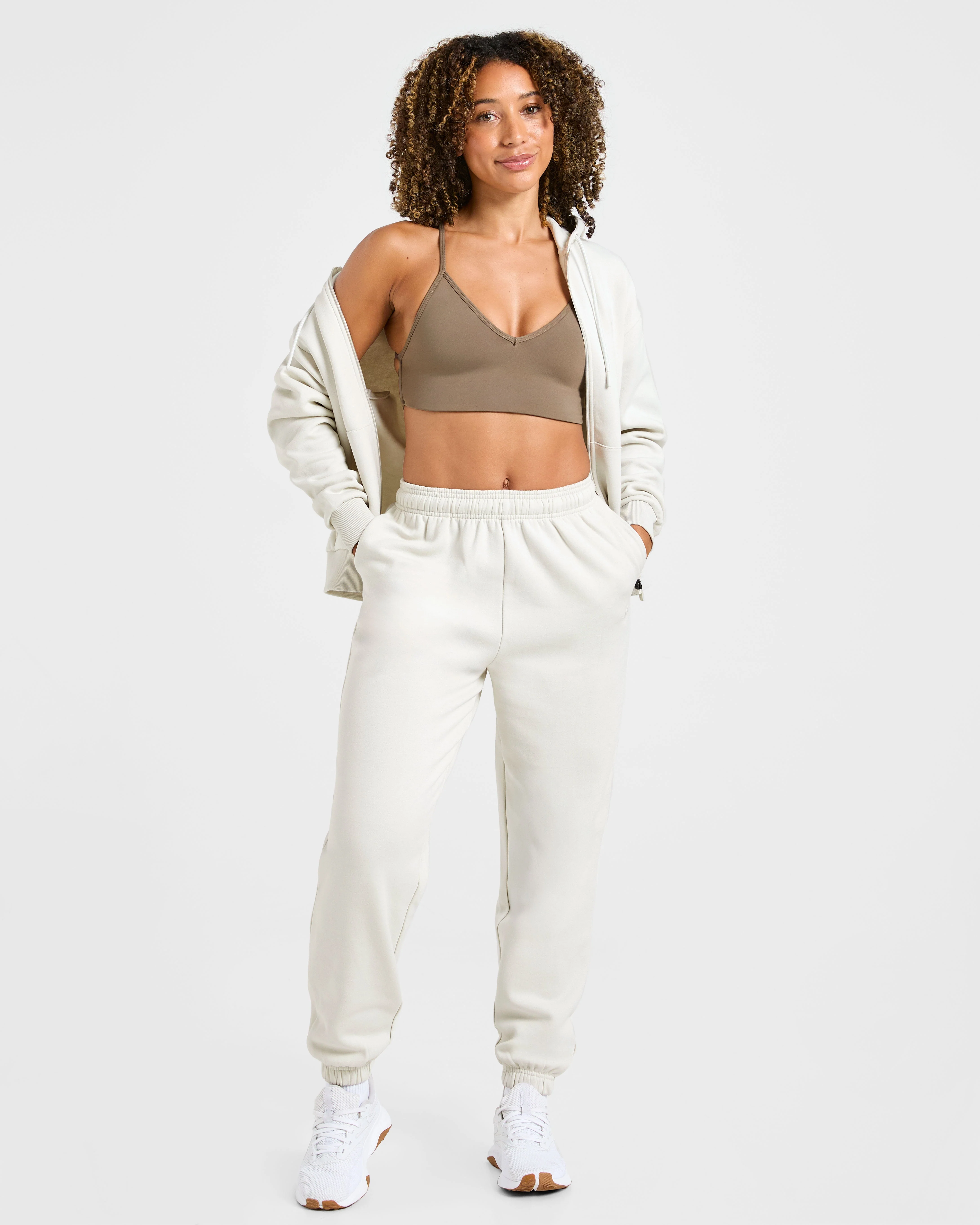 Lifestyle Oversized Joggers - Off-White - Image 7