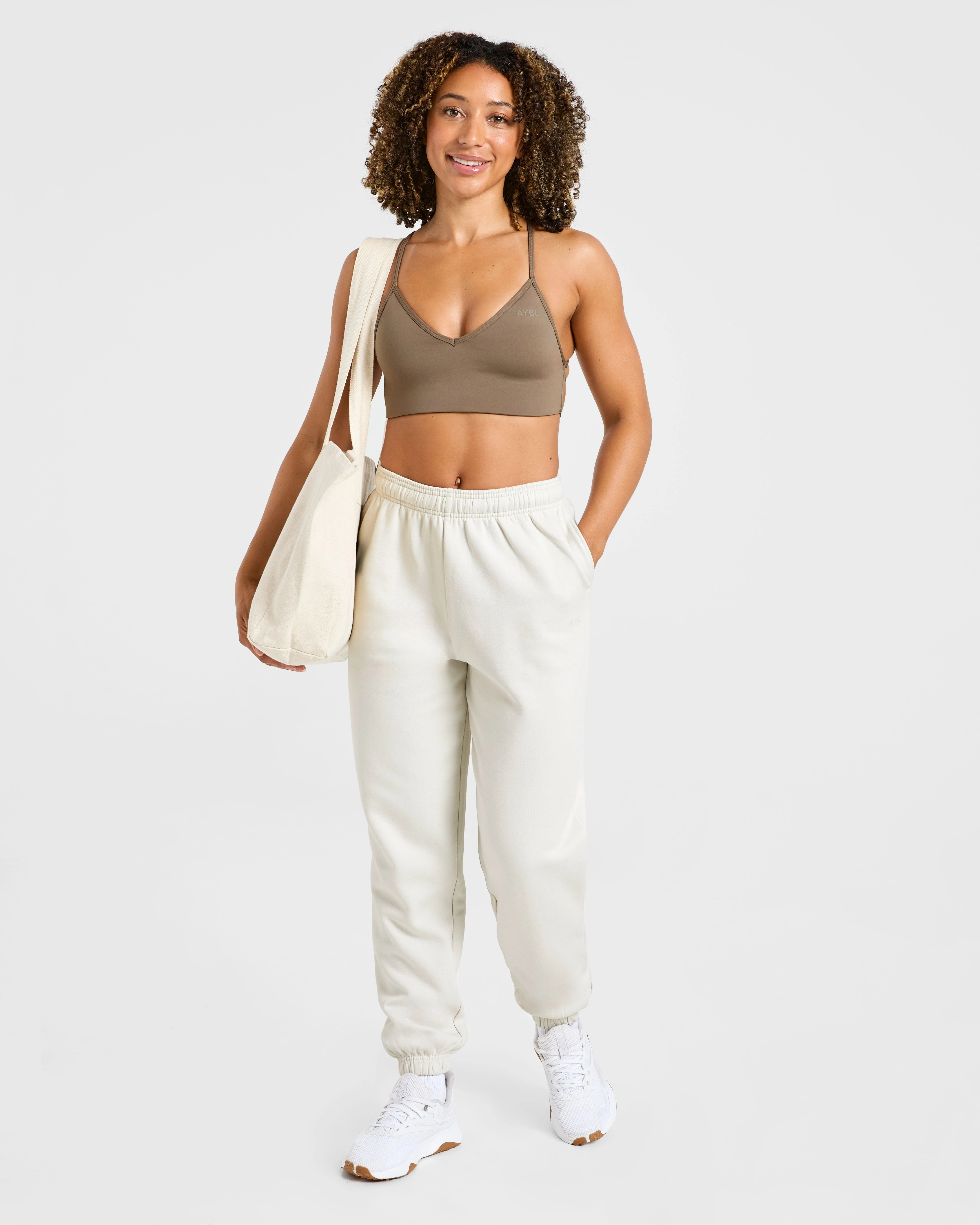 Lifestyle Oversized Joggers - Off-White - Image 8