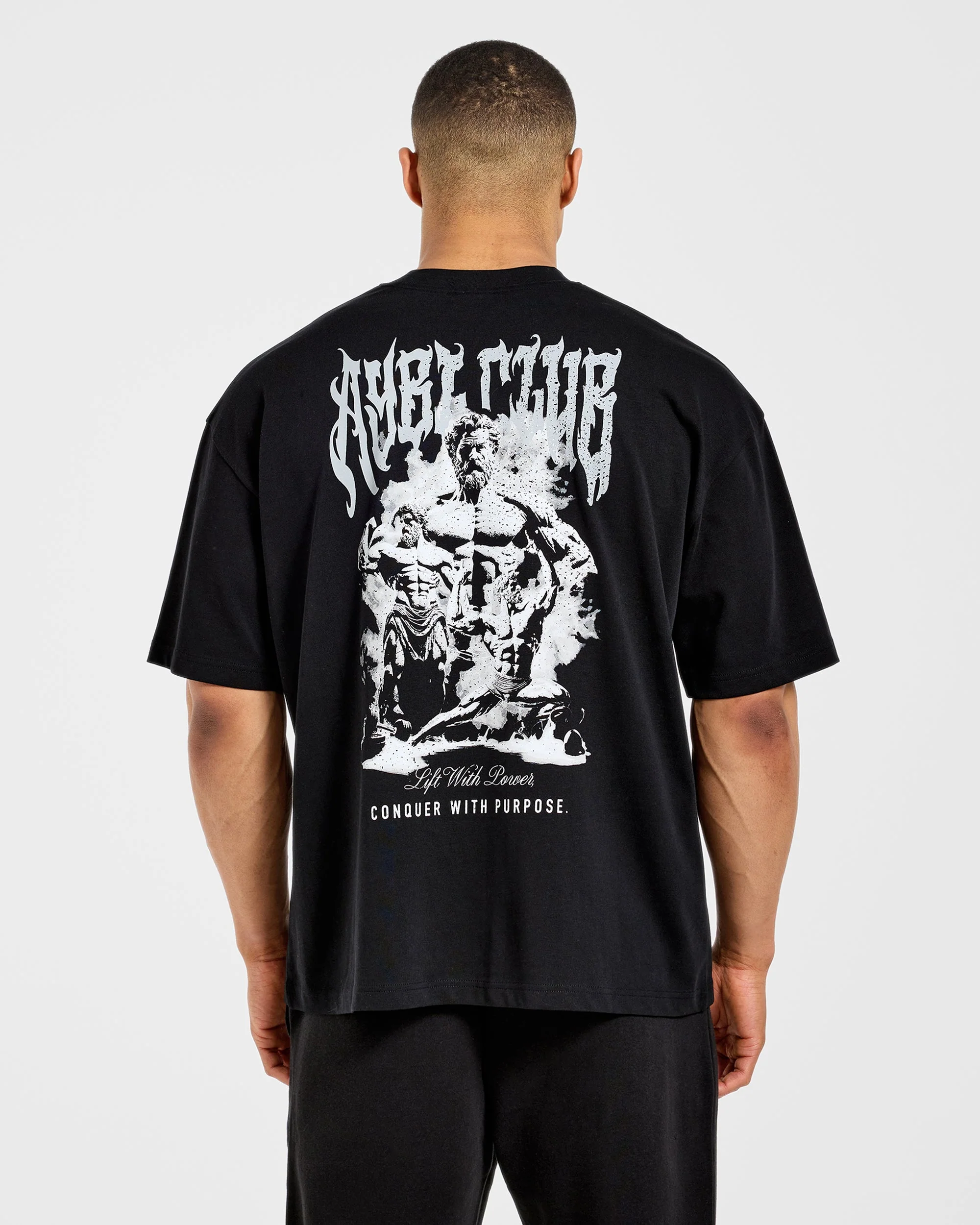 Lift Forge Oversized T Shirt - Black