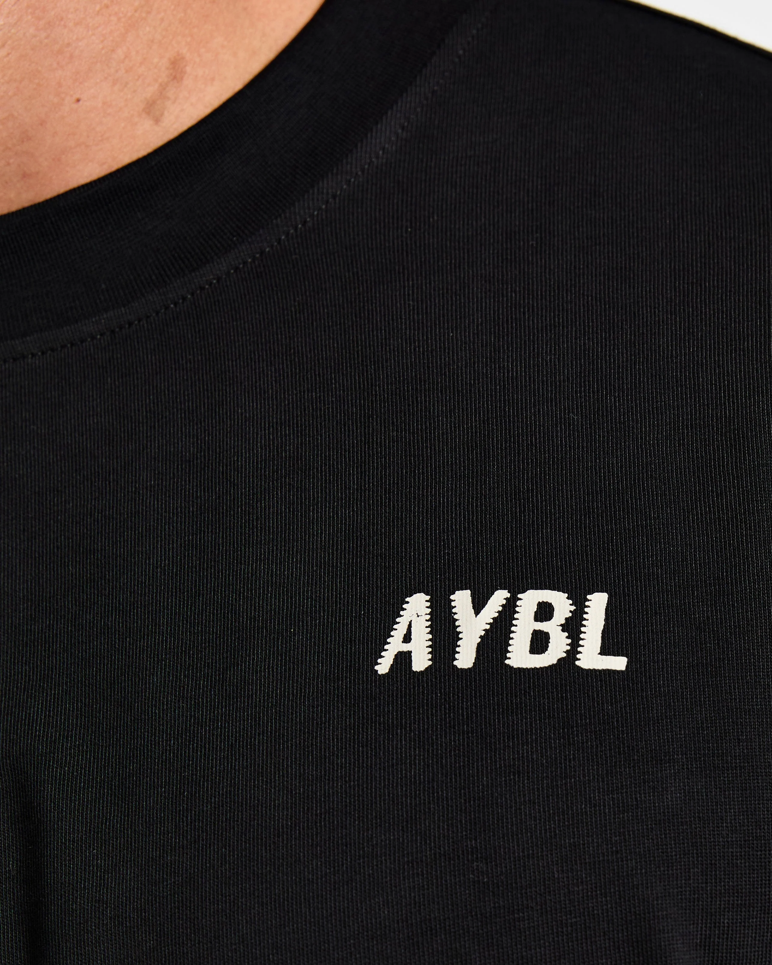 Lift Heavy Oversized T Shirt - Black/Off White - Image 5