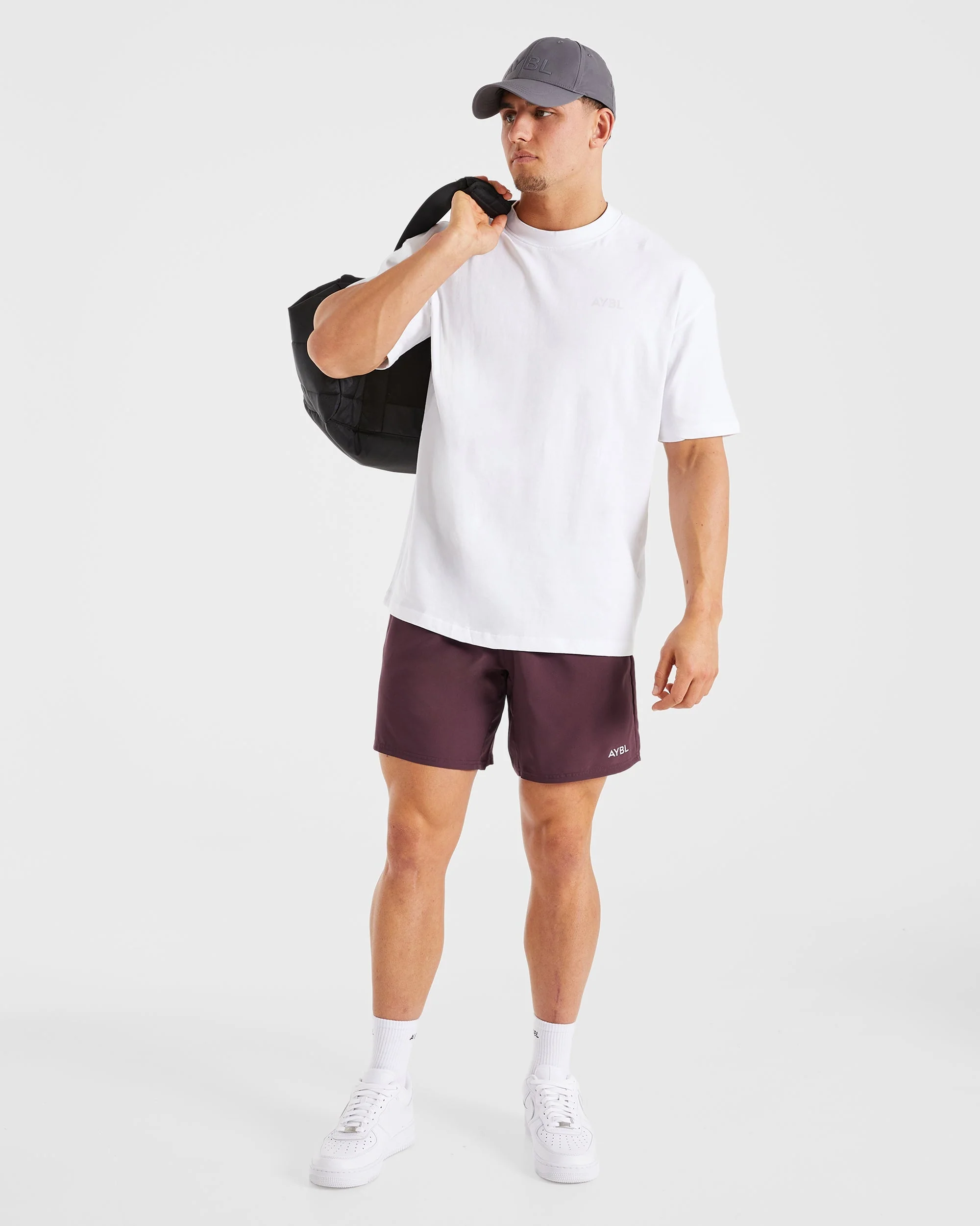 Essential Oversized T Shirt - White - Image 7