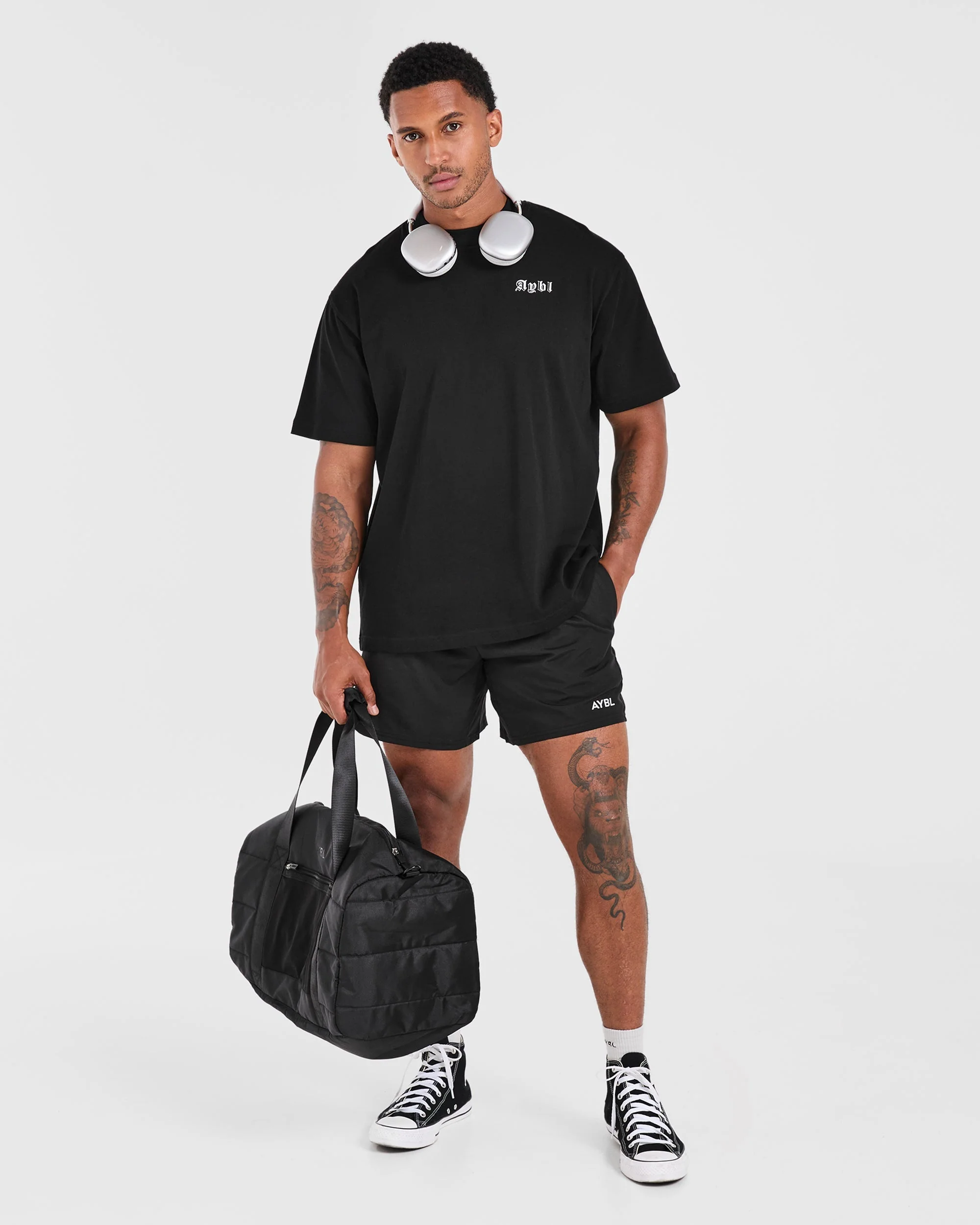 Mind of Steel Oversized T Shirt - Black - Image 7