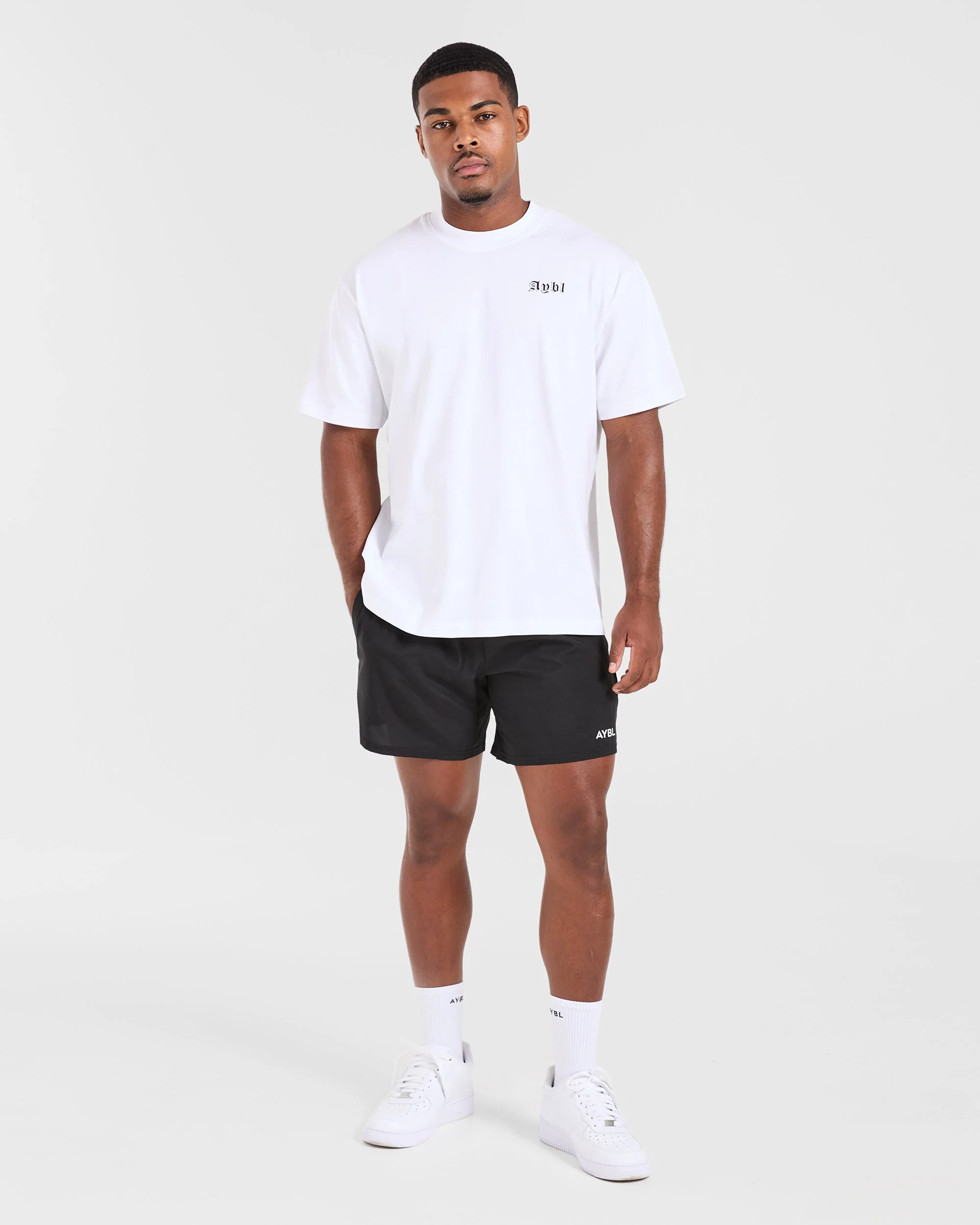 Mind of Steel Oversized T Shirt - White - Image 4