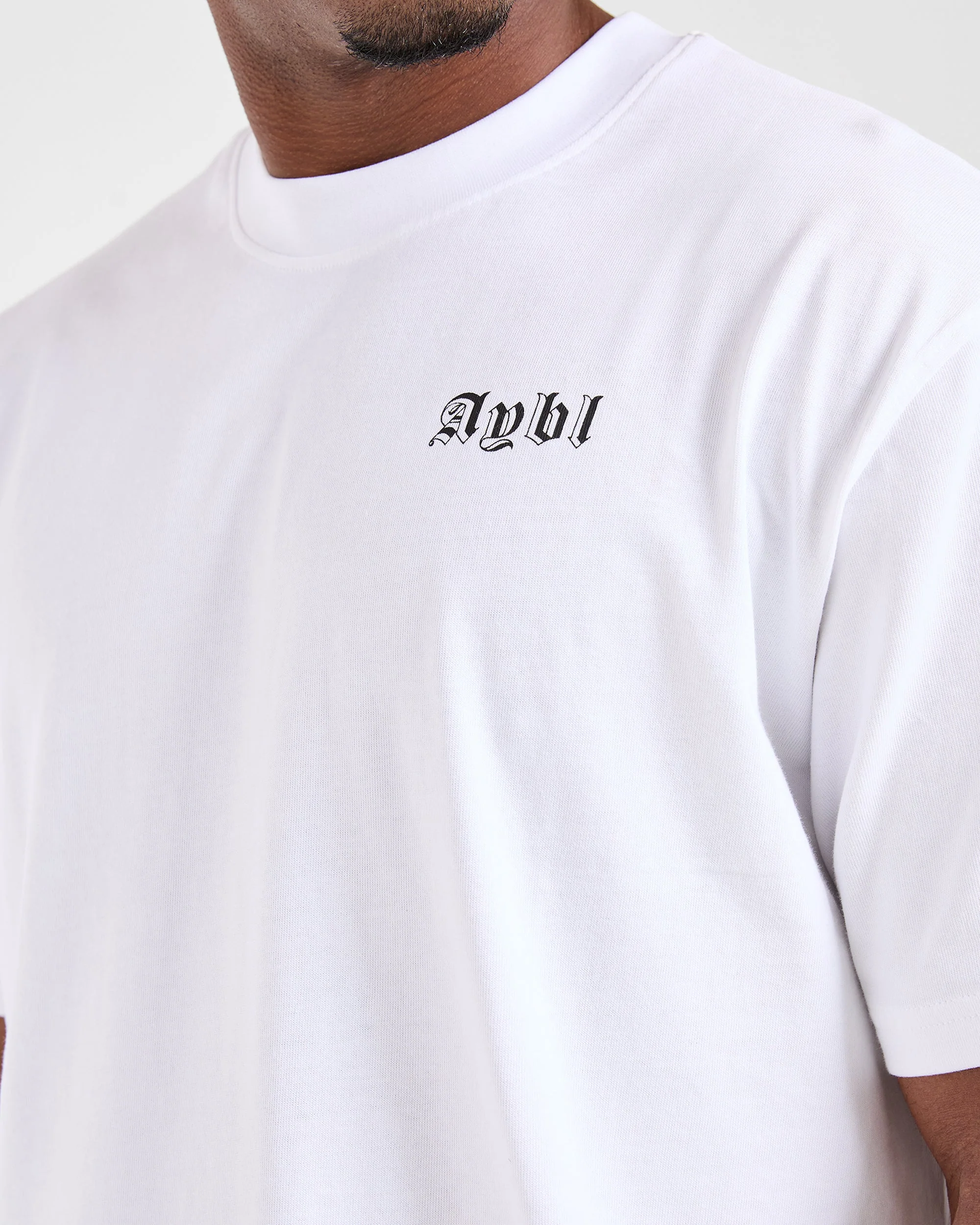 Mind of Steel Oversized T Shirt - White - Image 5