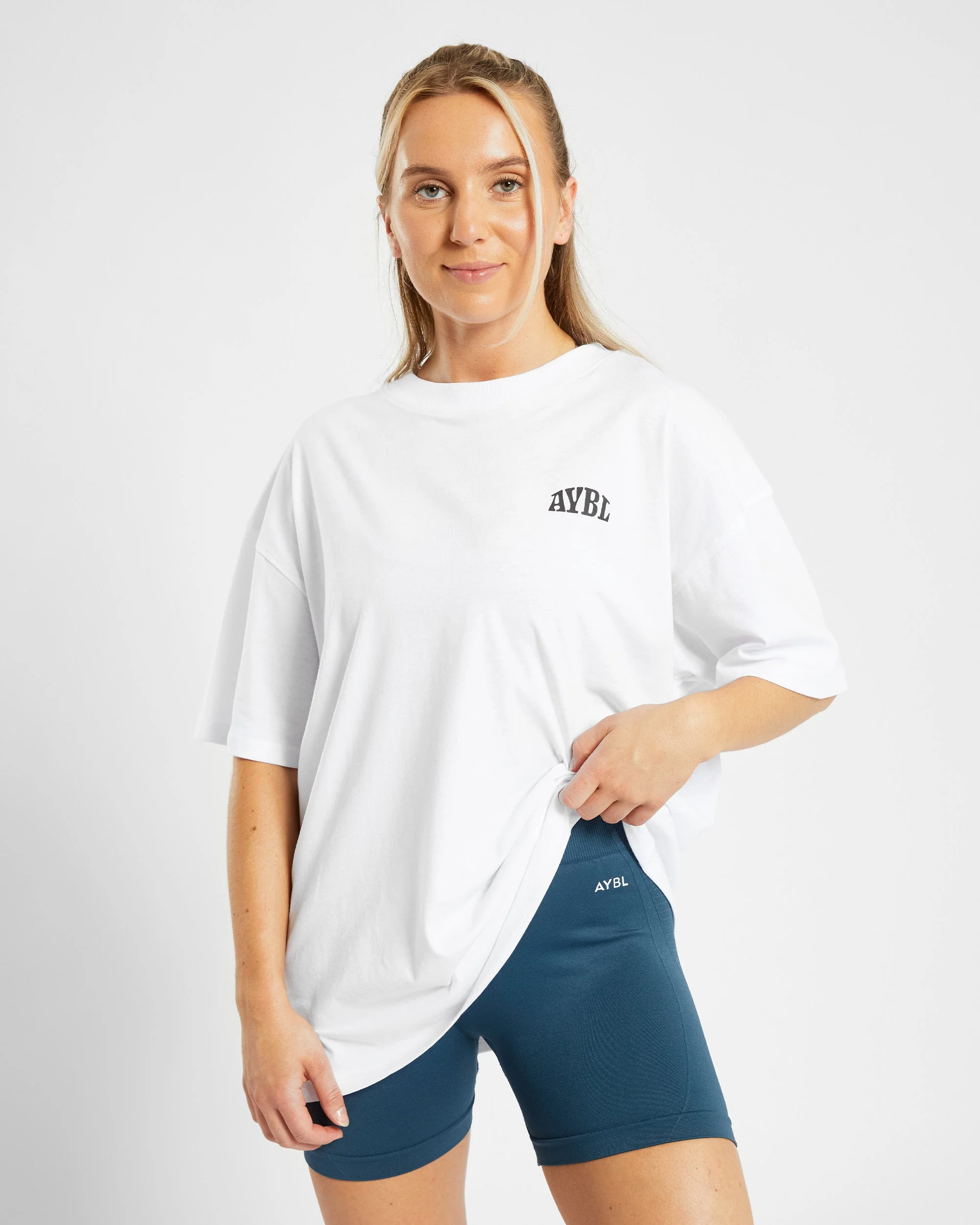 Mind Over Matter Oversized T Shirt - White - Image 10
